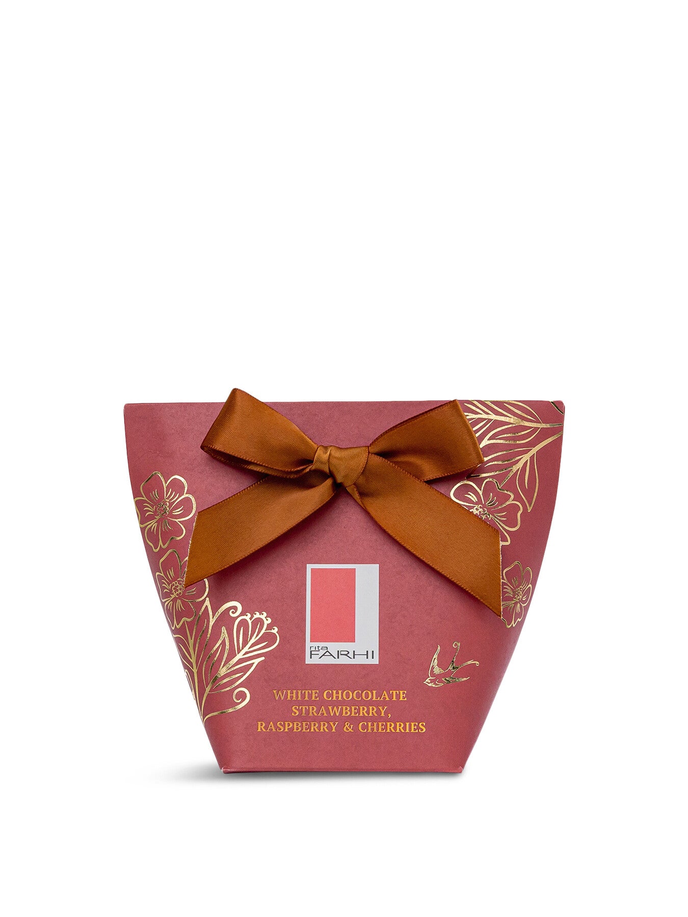 Assorted White Chocolate Strawberry Raspberry and Cherry 130g