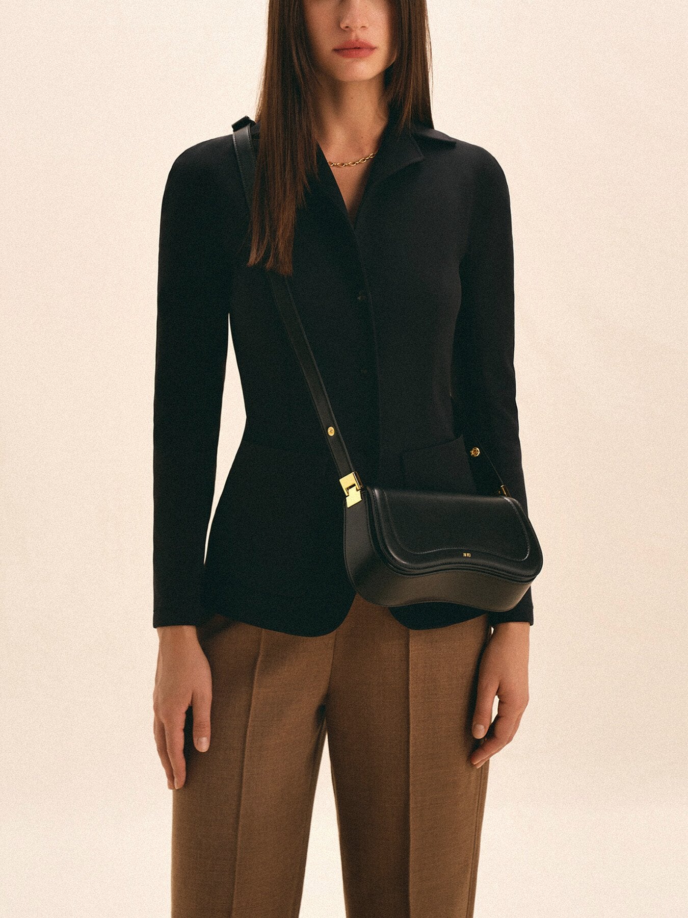 Joy Small Shoulder Bag Black