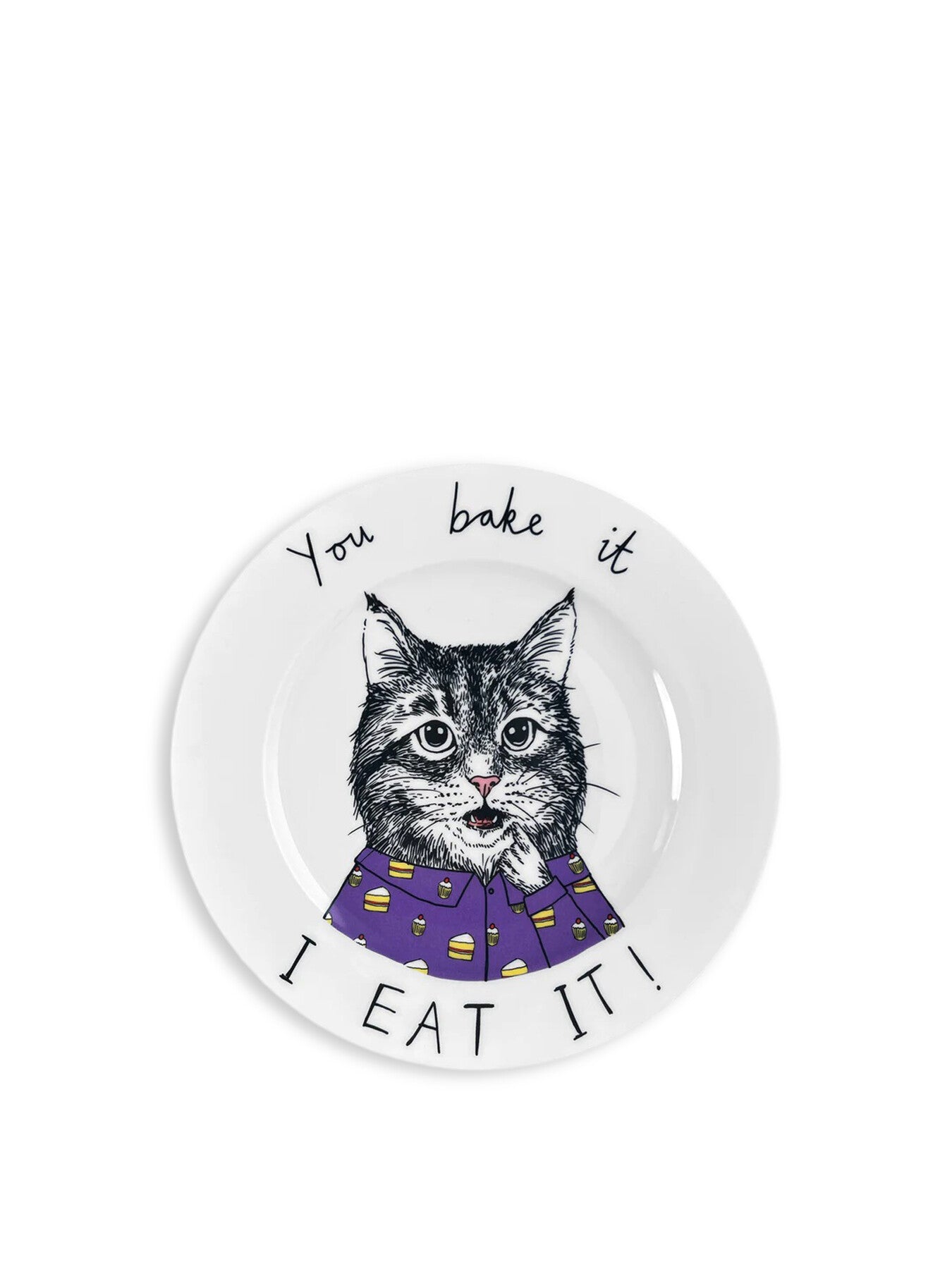 You Bake It I Eat It Side Plate