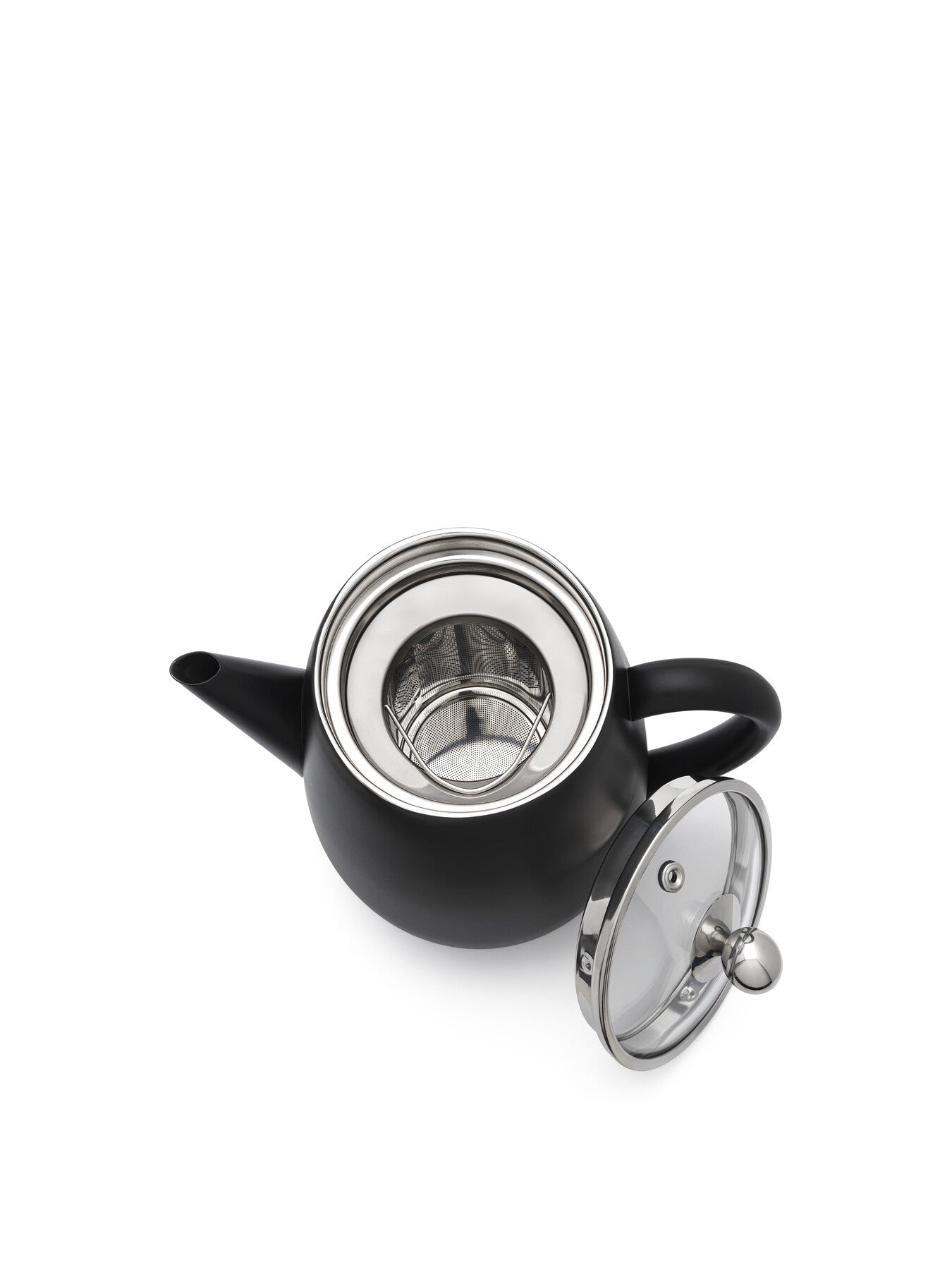 Duet Eva Design Double Walled Teapot with Stainless Steel Lid