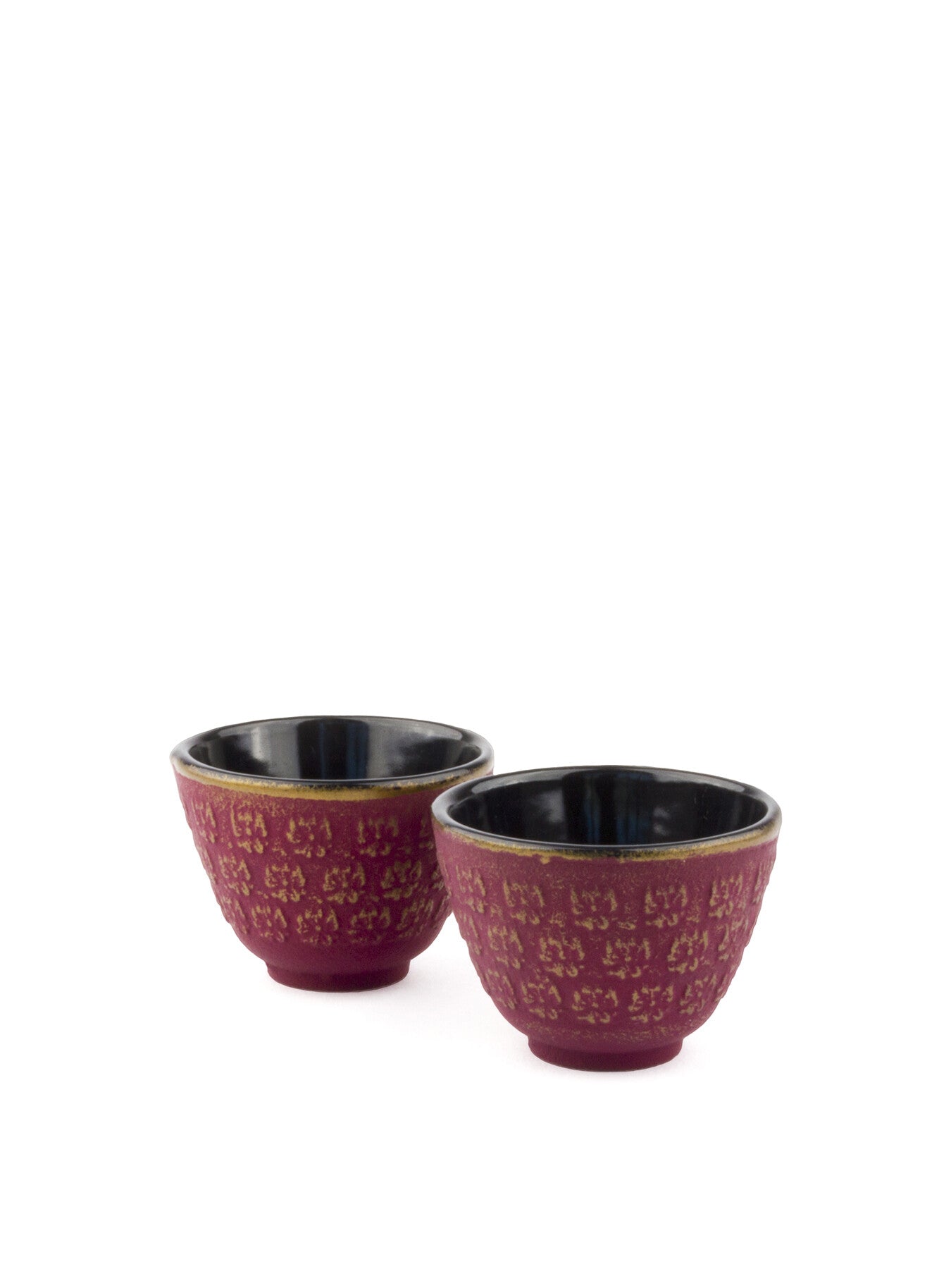 Shanghai Design Cast Iron Teapot with 2 Cups Gift Set