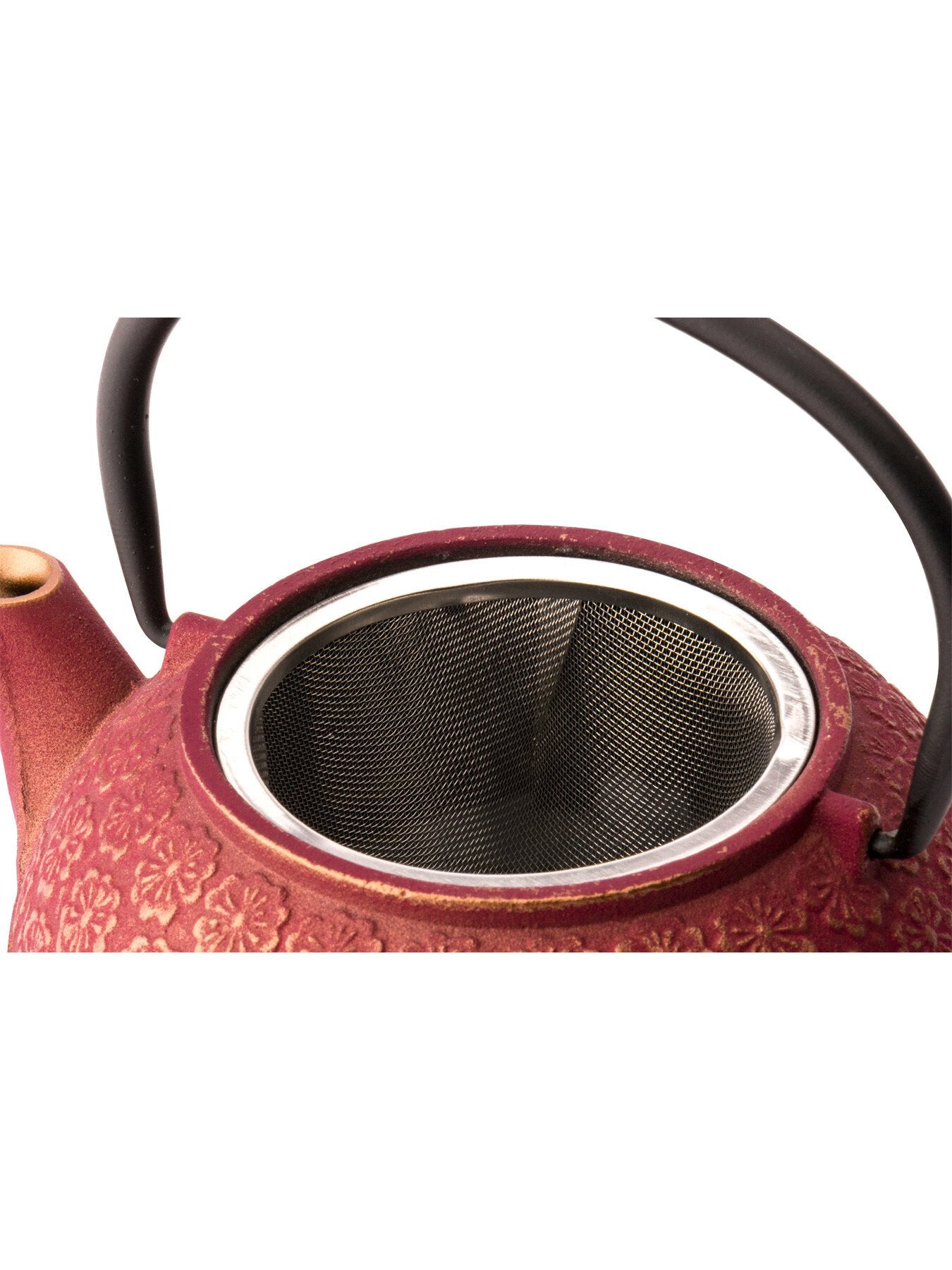 Shanghai Design Cast Iron Teapot with 2 Cups Gift Set