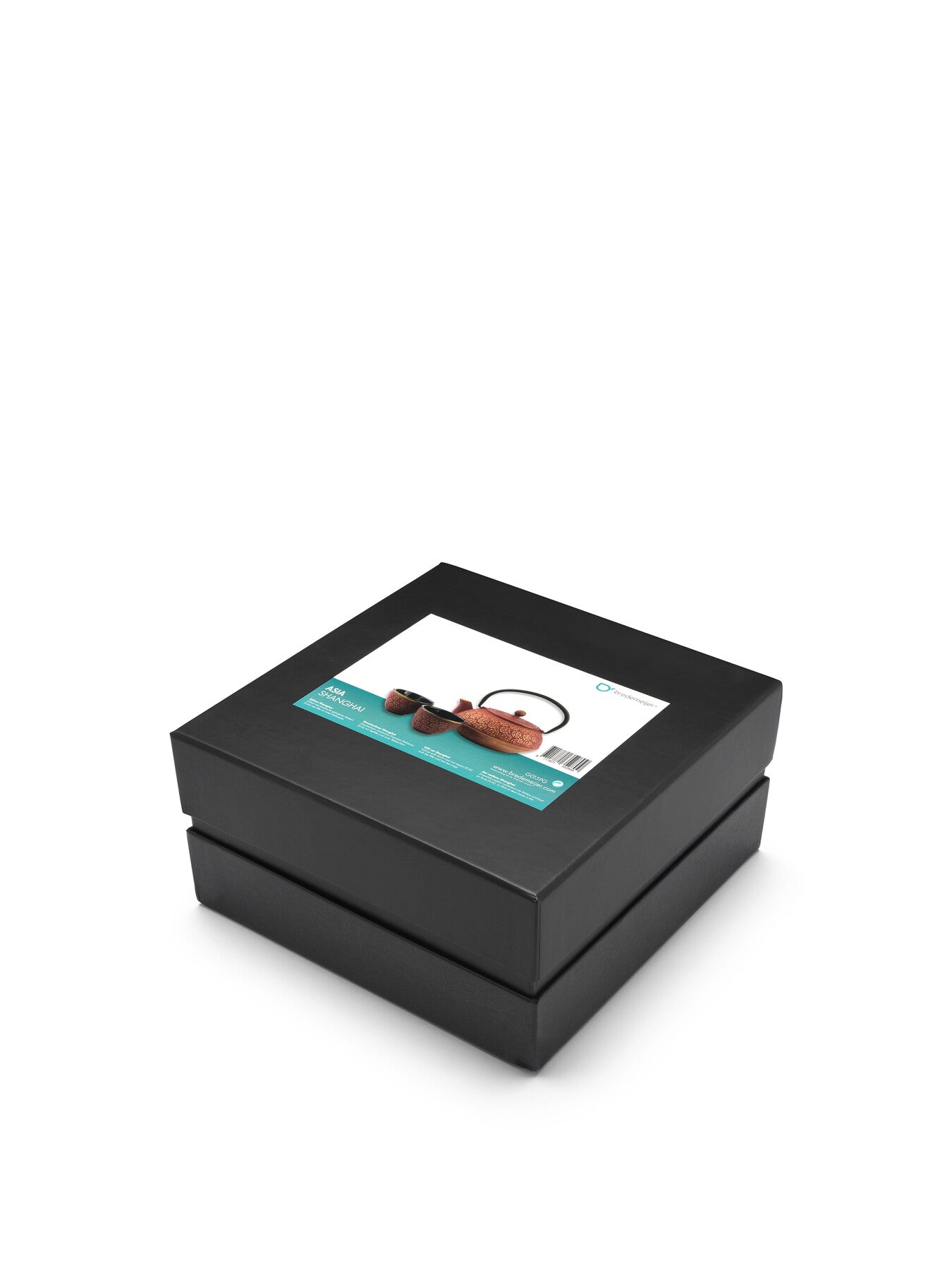 Shanghai Design Cast Iron Teapot with 2 Cups Gift Set