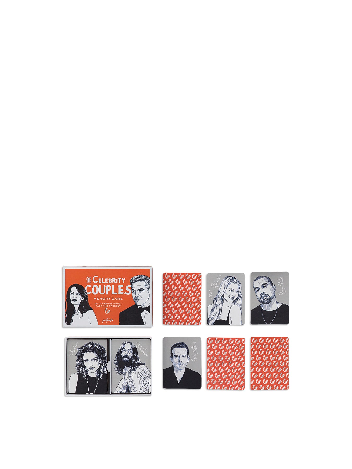 Memo Game - Celebrity Couples