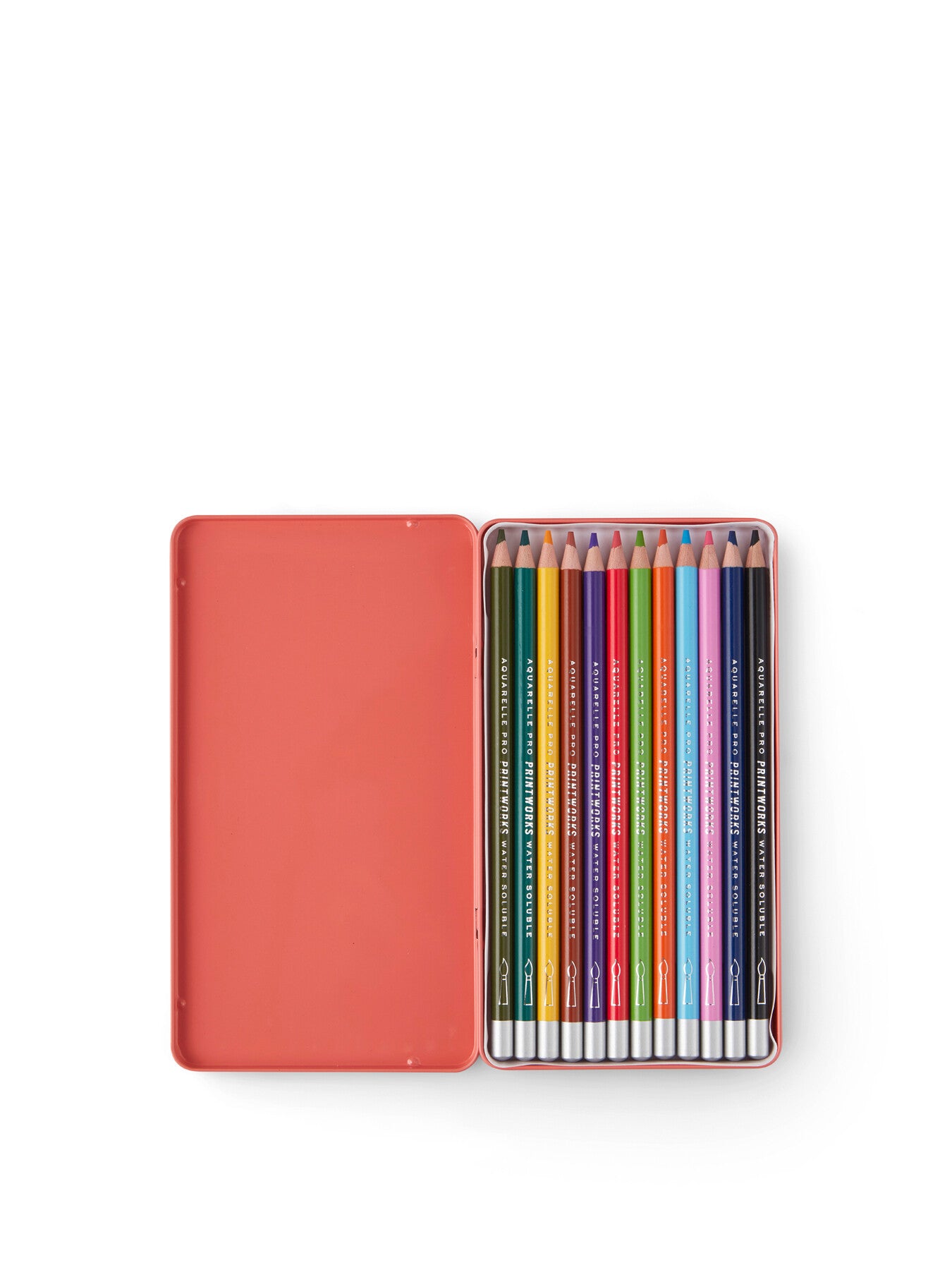 12 Colour pencils Aquarelle