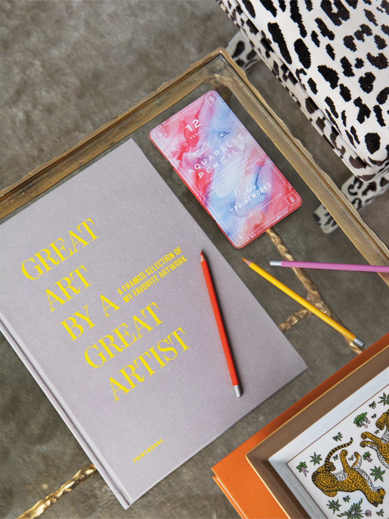 12 Colour pencils Aquarelle