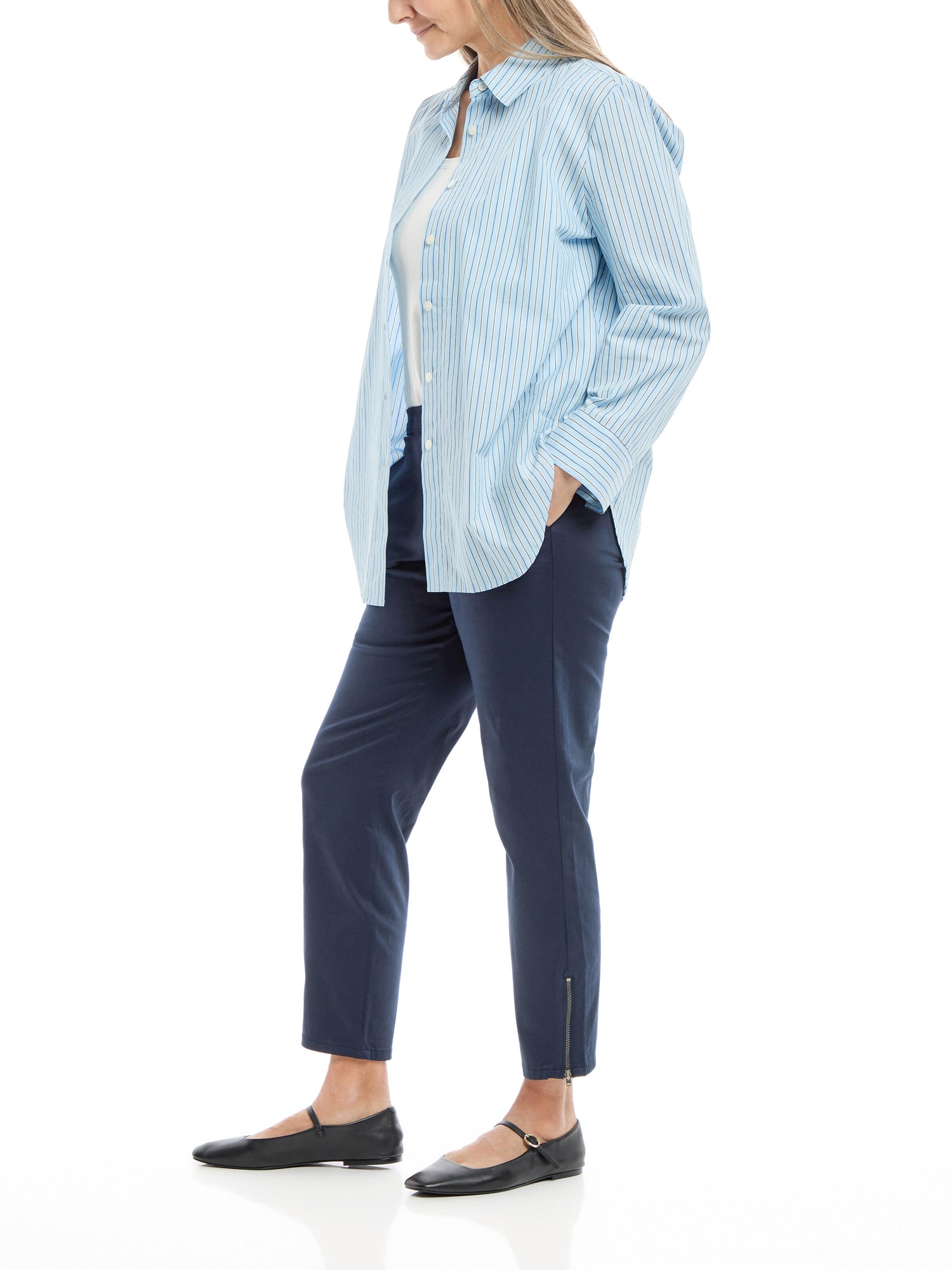 MaPadme Solid Chino Trousers