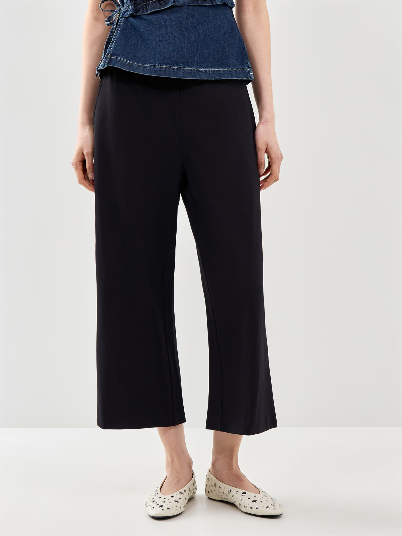 MaPiri Wide Leg Trousers Black.