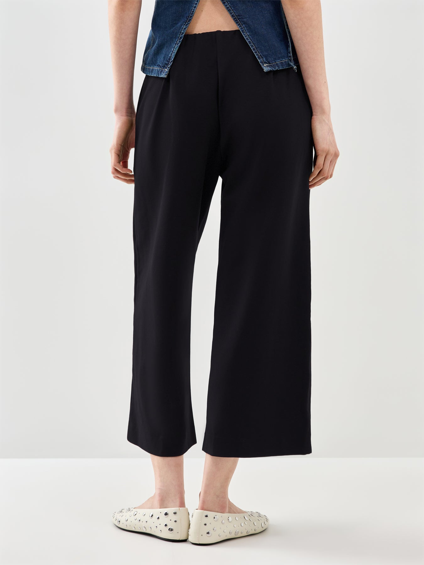MaPiri Wide Leg Trousers Black.
