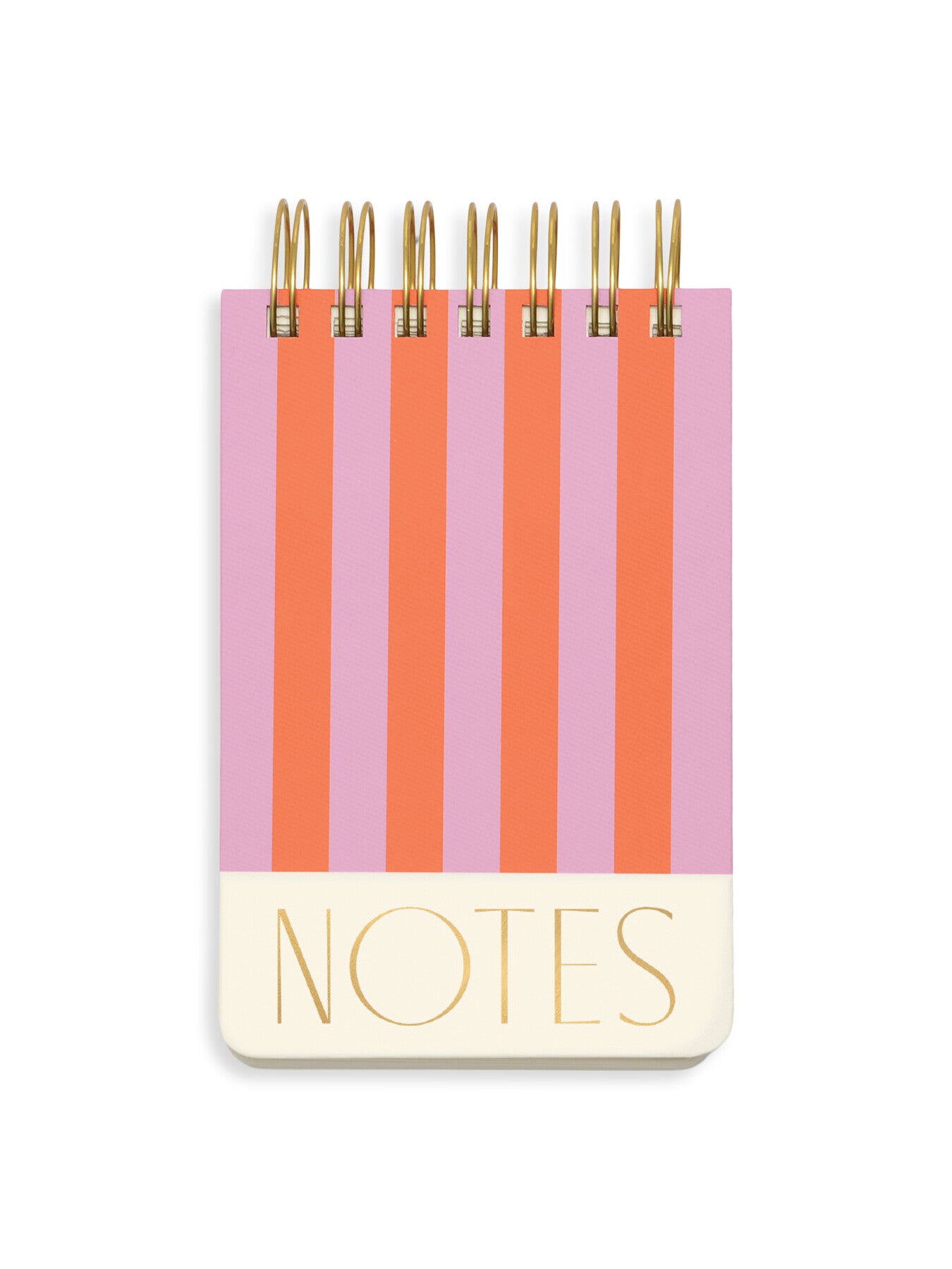 Twin Wire Chunky Notepad - Stripes