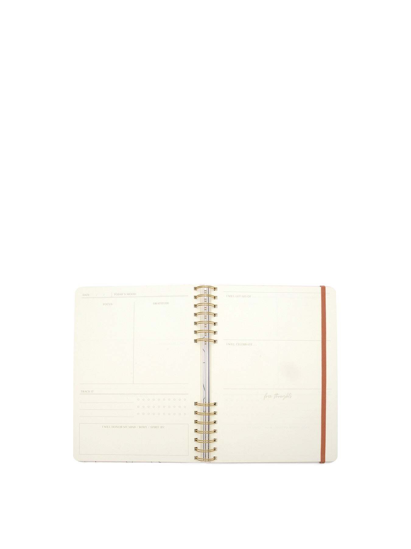 Guided Wellness Journal - Mind Body Spirit