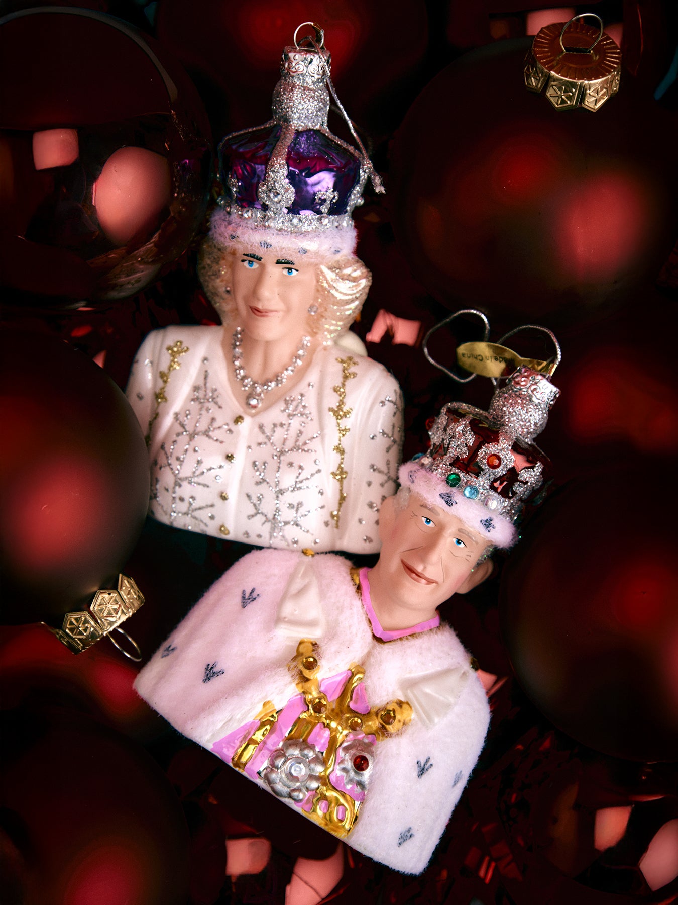 King Charles Christmas Tree Hanging Decoration