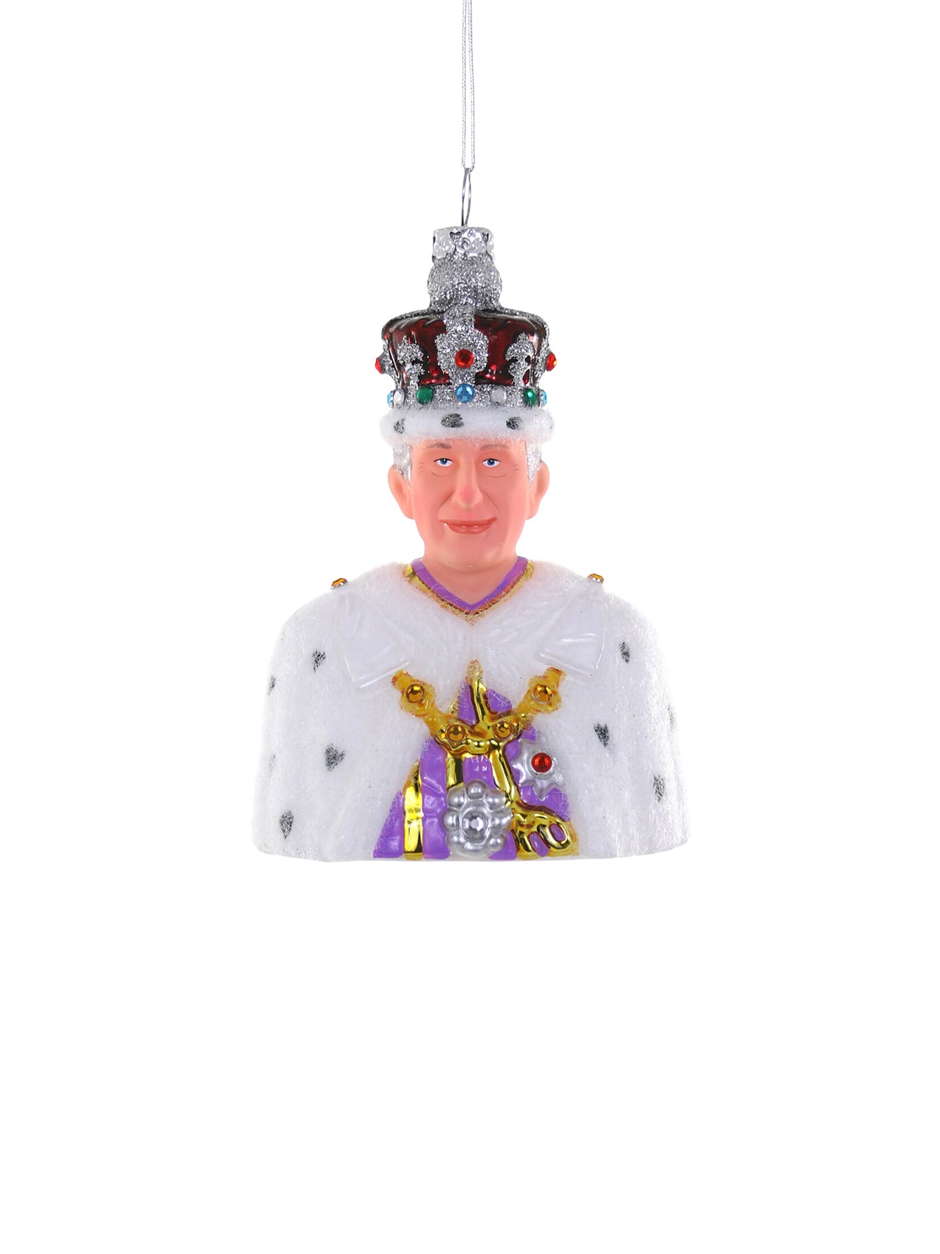 King Charles Christmas Tree Hanging Decoration