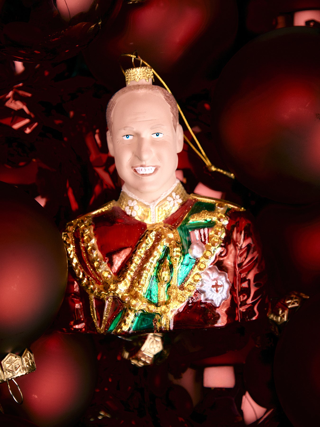 Prince William Christmas Tree Hanging Decoration