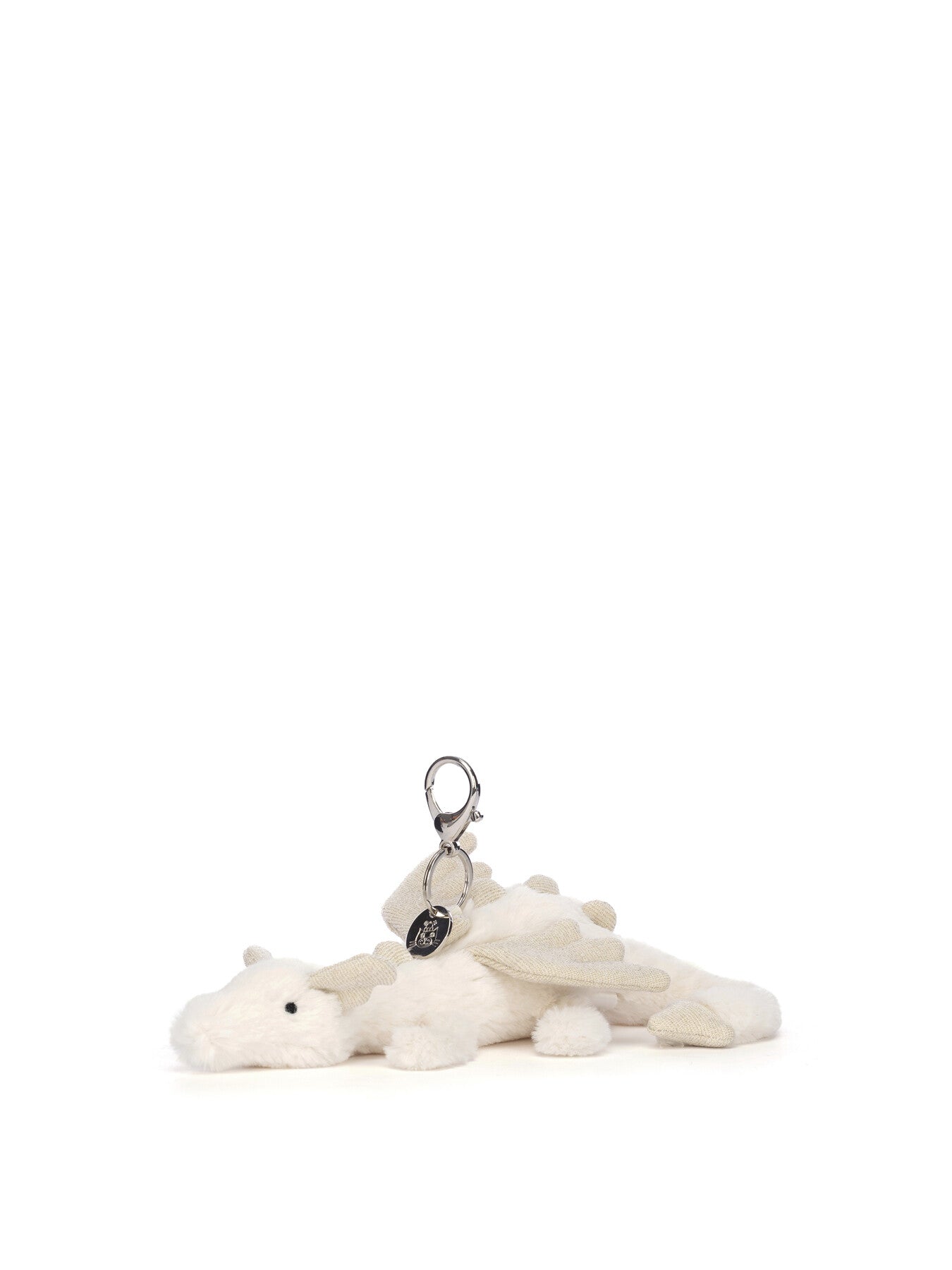Snow Dragon Bag Charm