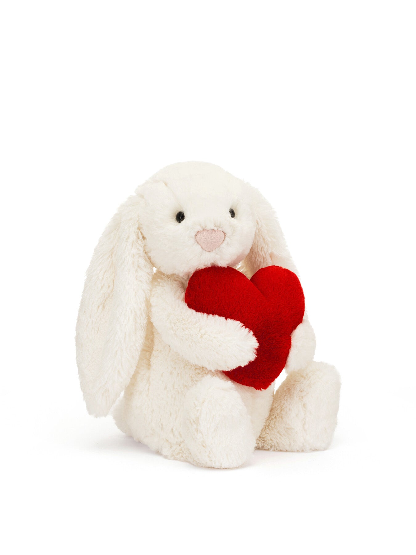 Bashful Red Love Heart Bunny Original