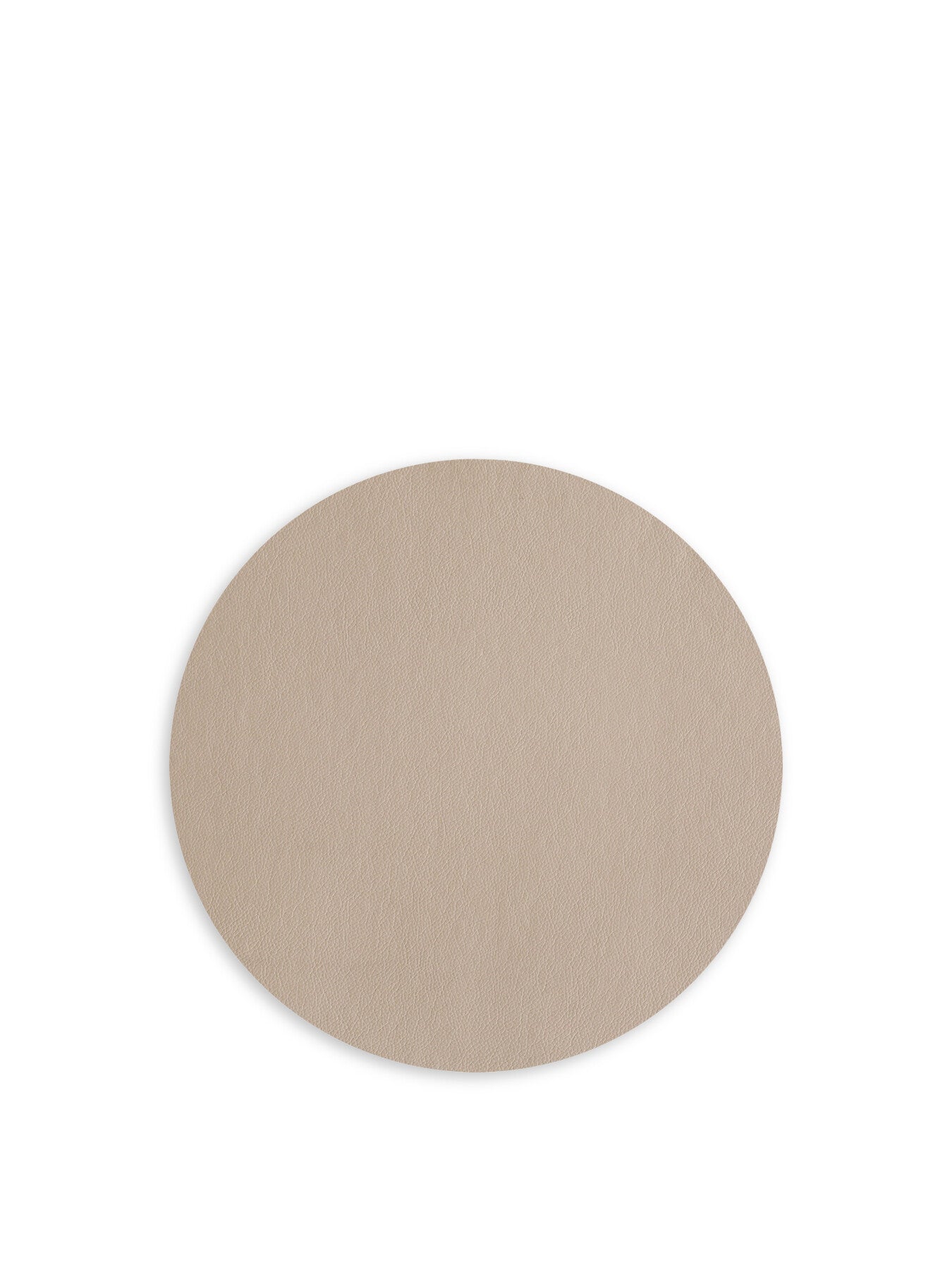 Leather Optic Fine Round Placemat