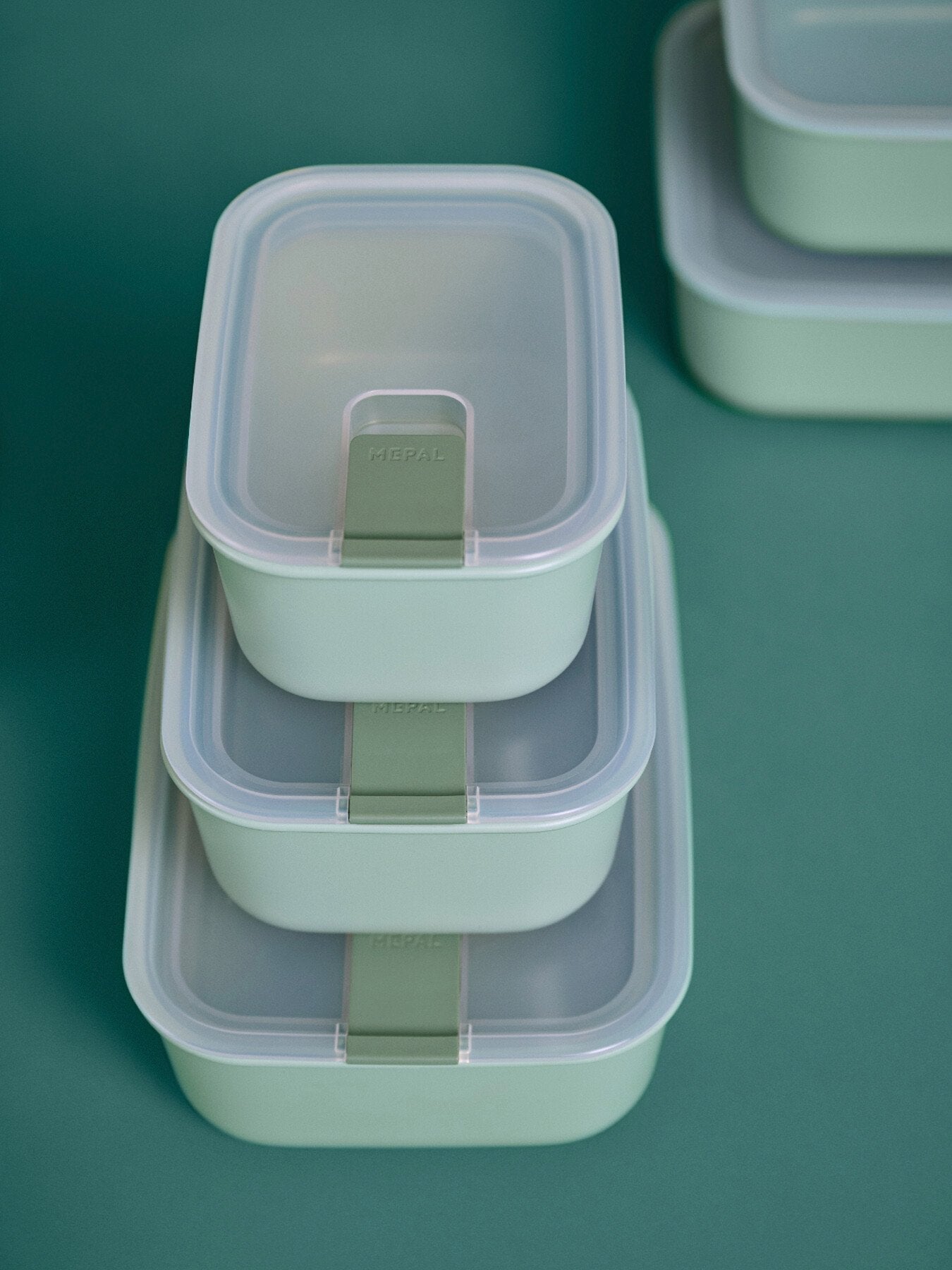 Easyclip food storage box 1000 ml - nordic sage