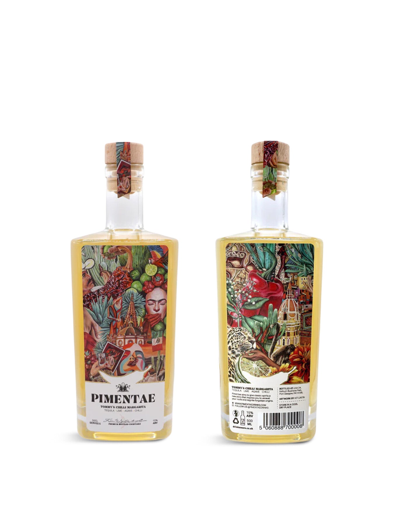 Pimentae Tommys Chilli Margarita Cocktail 50cl