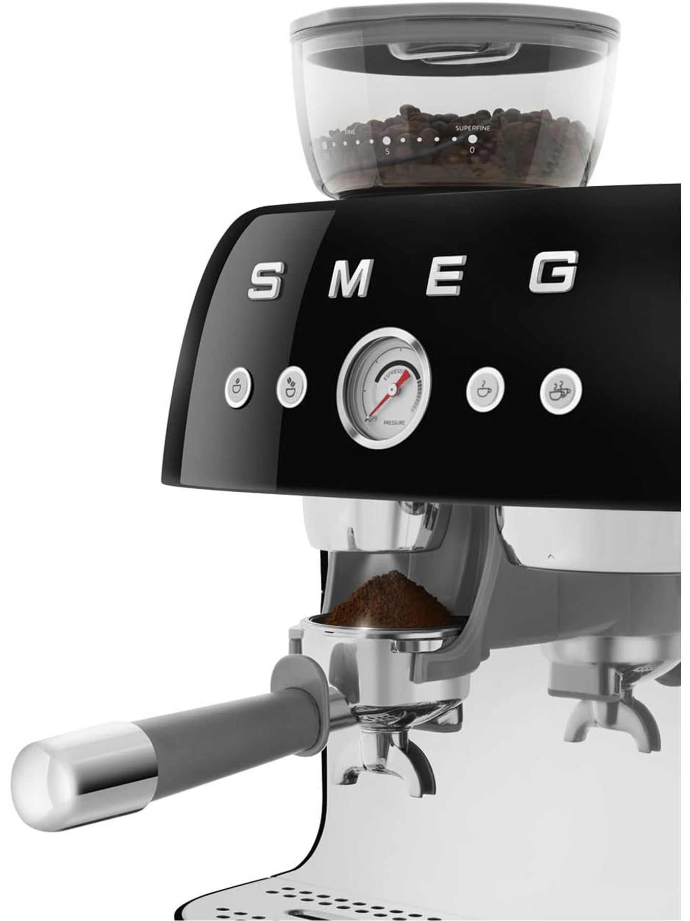 EGF03 Espresso Coffee Machine with Grinder & 20 Bar Pump