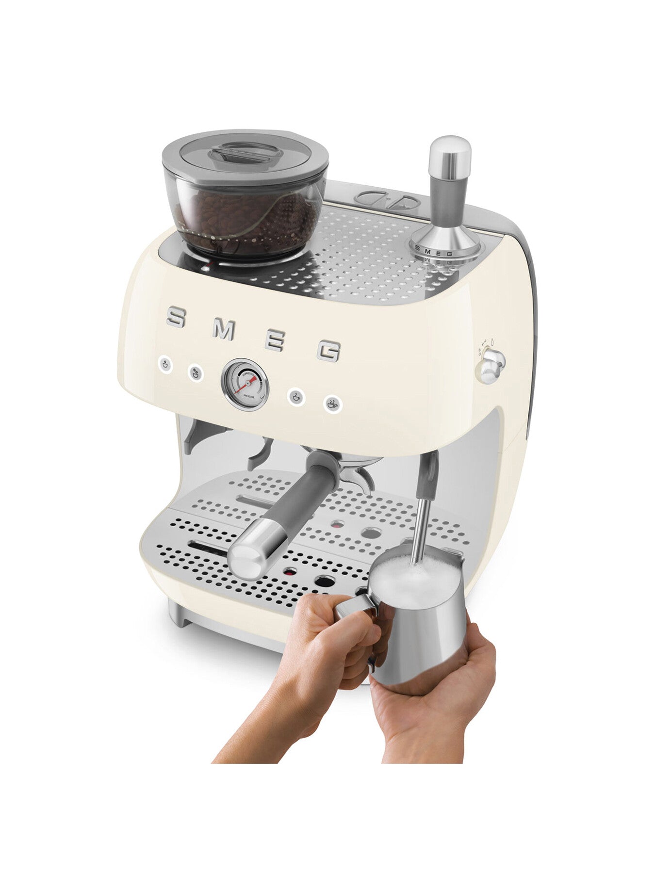 EGF03 Espresso Coffee Machine with Grinder & 20 Bar Pump