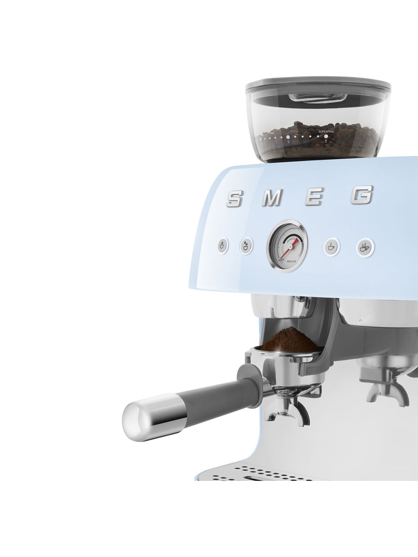 EGF03 Espresso Coffee Machine with Grinder & 20 Bar Pump