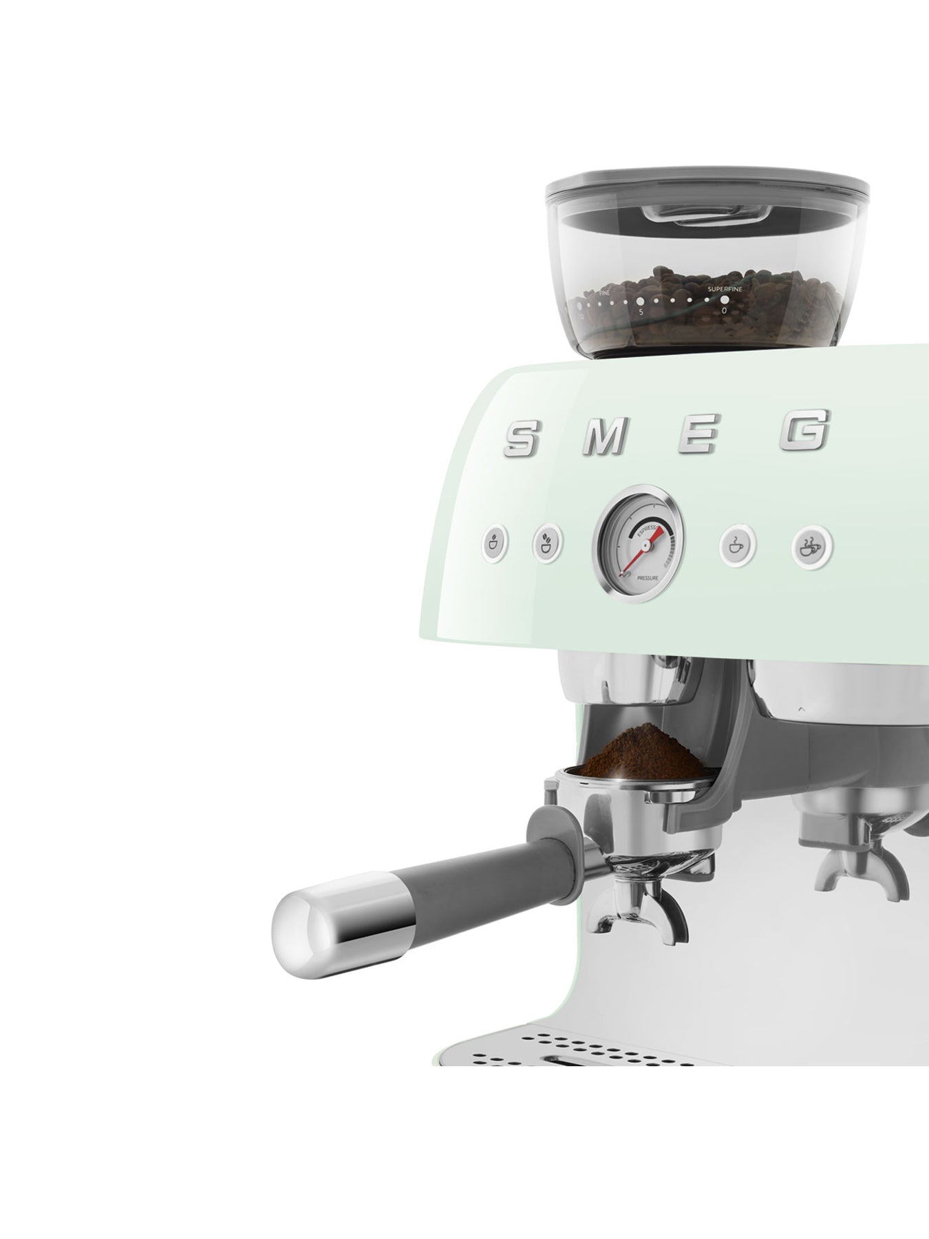 EGF03 Espresso Coffee Machine with Grinder & 20 Bar Pump