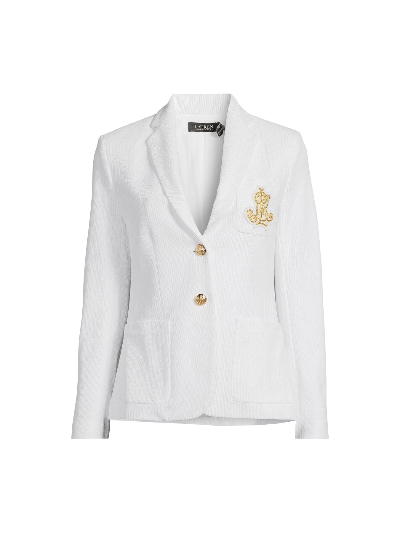 Anfisa Lined Blazer White