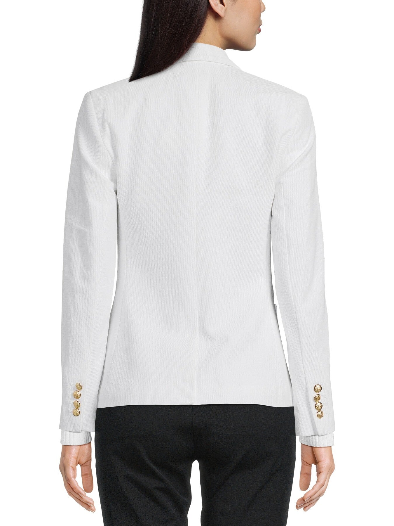 Anfisa Lined Blazer White
