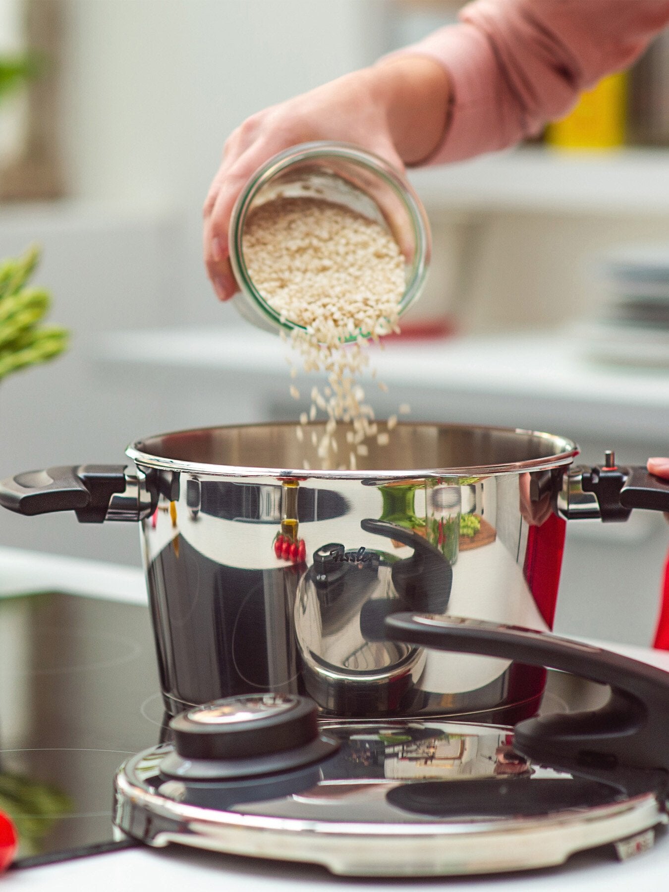 Vitavit Premium Pressure Cooker with Perforated Insert 22cm