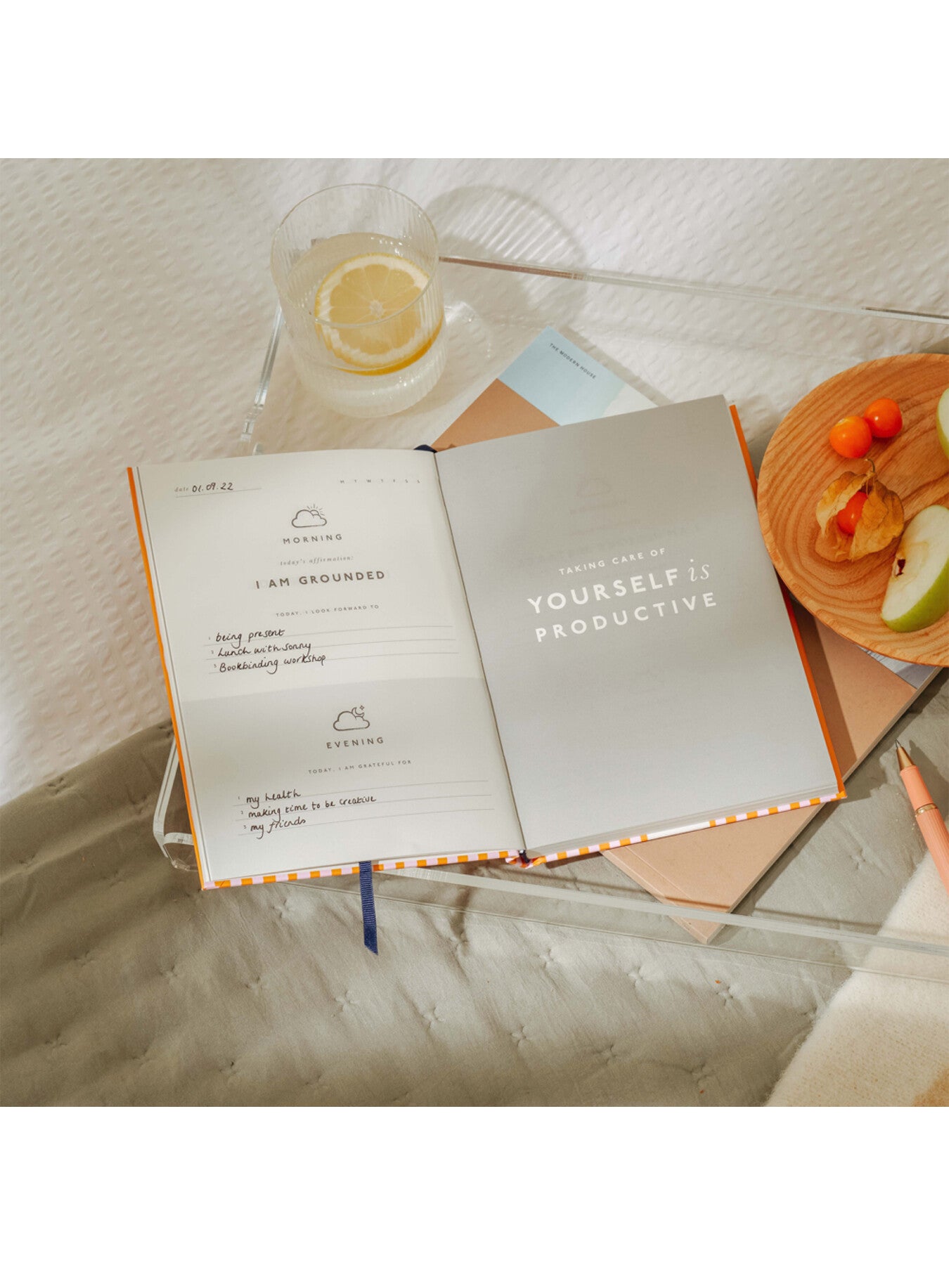 STAY GROUNDED A5 Gratitude Journal