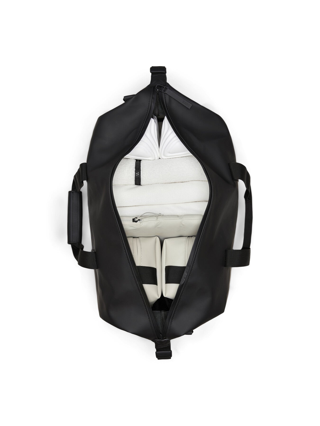 Rains Hilo Weekend 27cm Bag Black