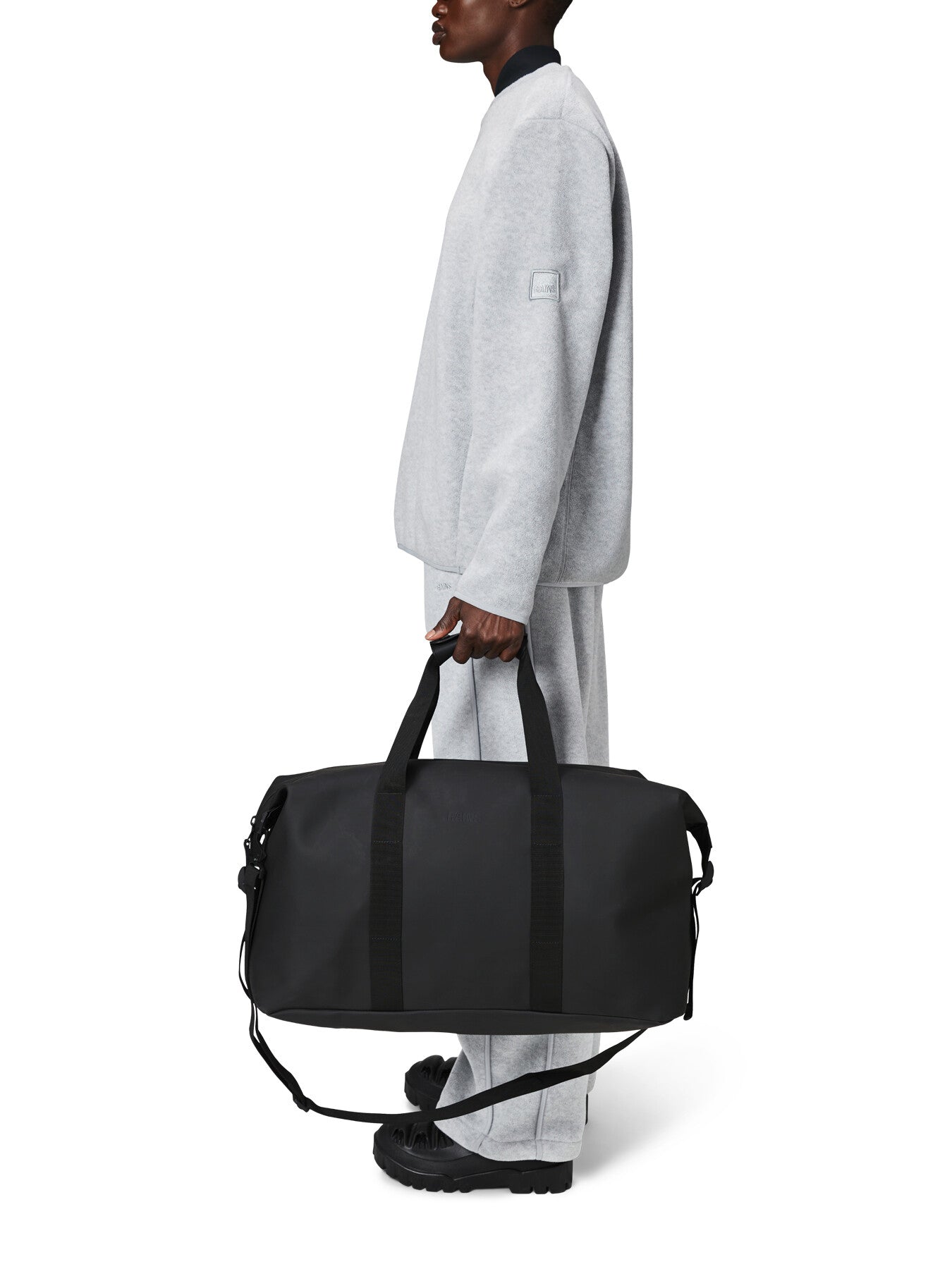 Rains Hilo Weekend 27cm Bag Black