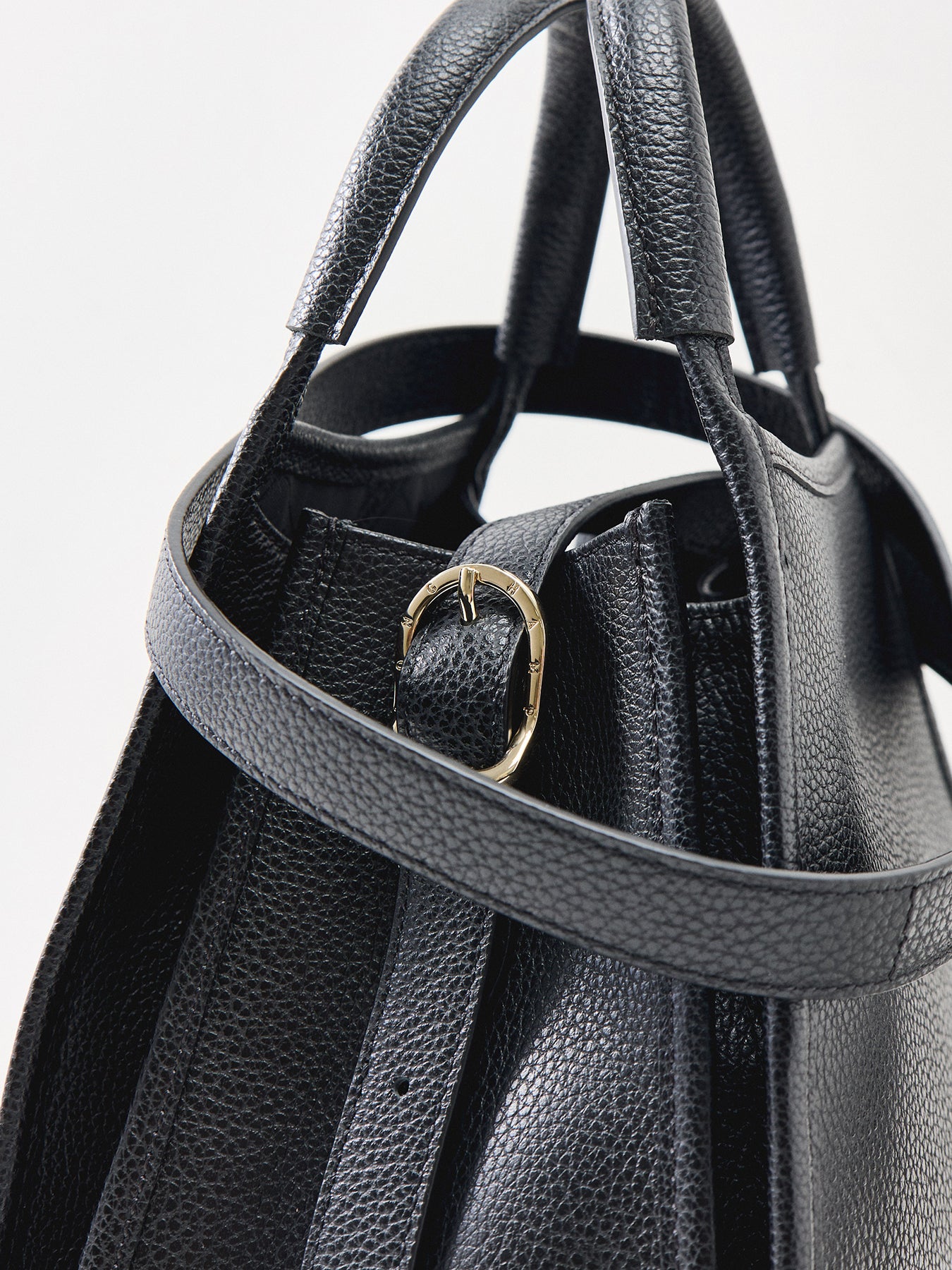 Le Foulonné Small Handbag Black