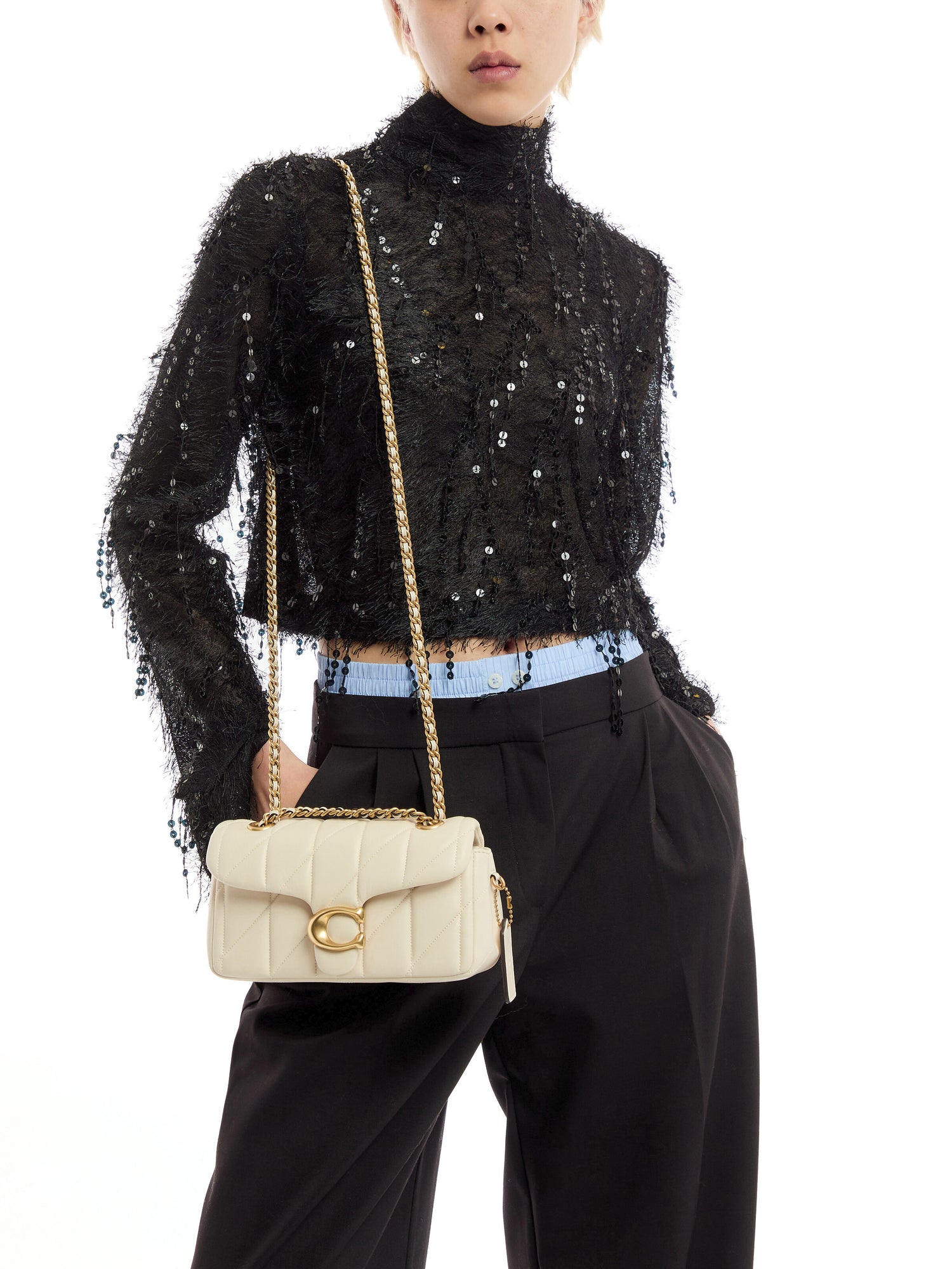 Quilted Tabby Shoulder 20