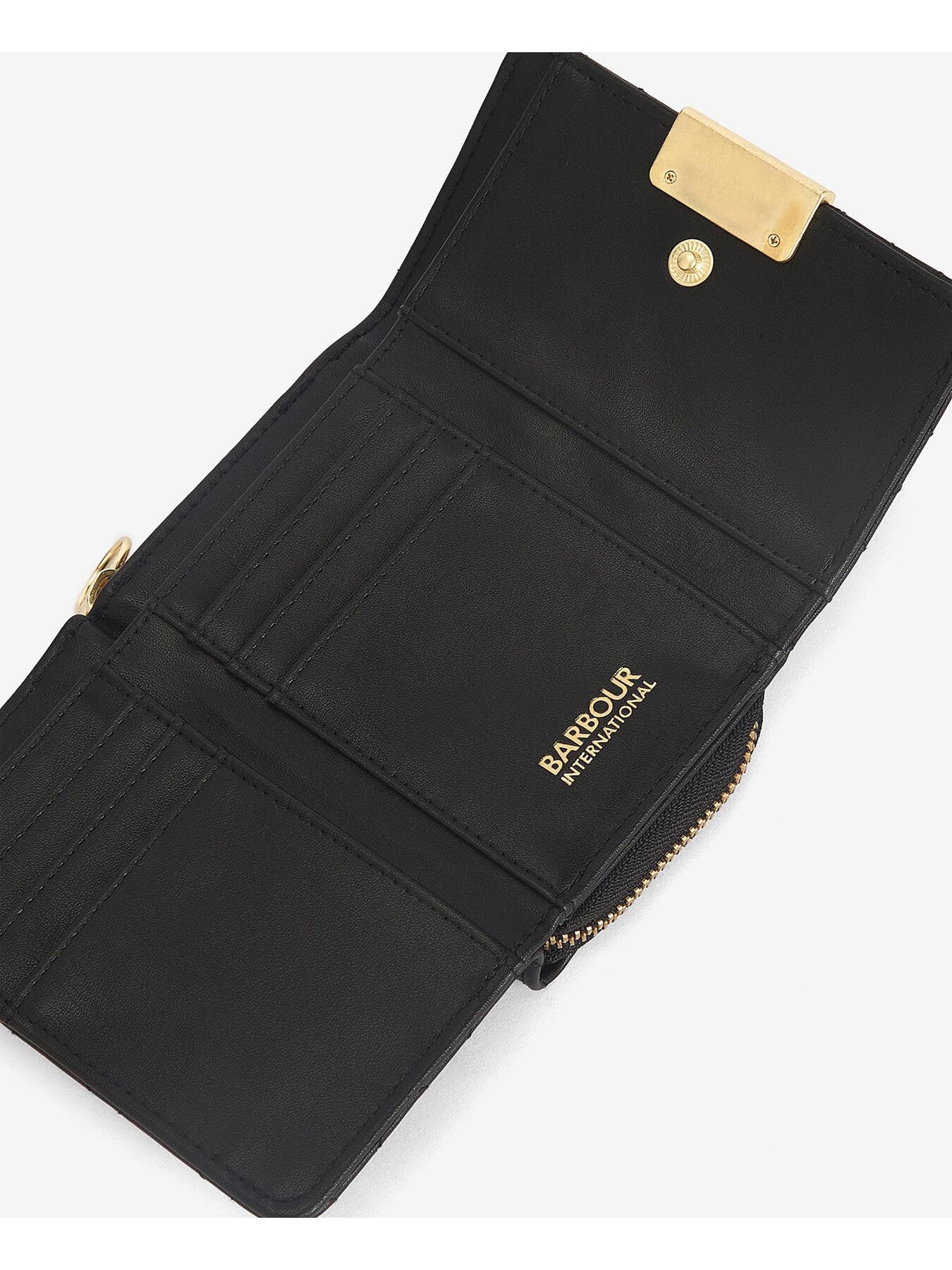 B.Intl Aurora Quilted Tri Fold Purse