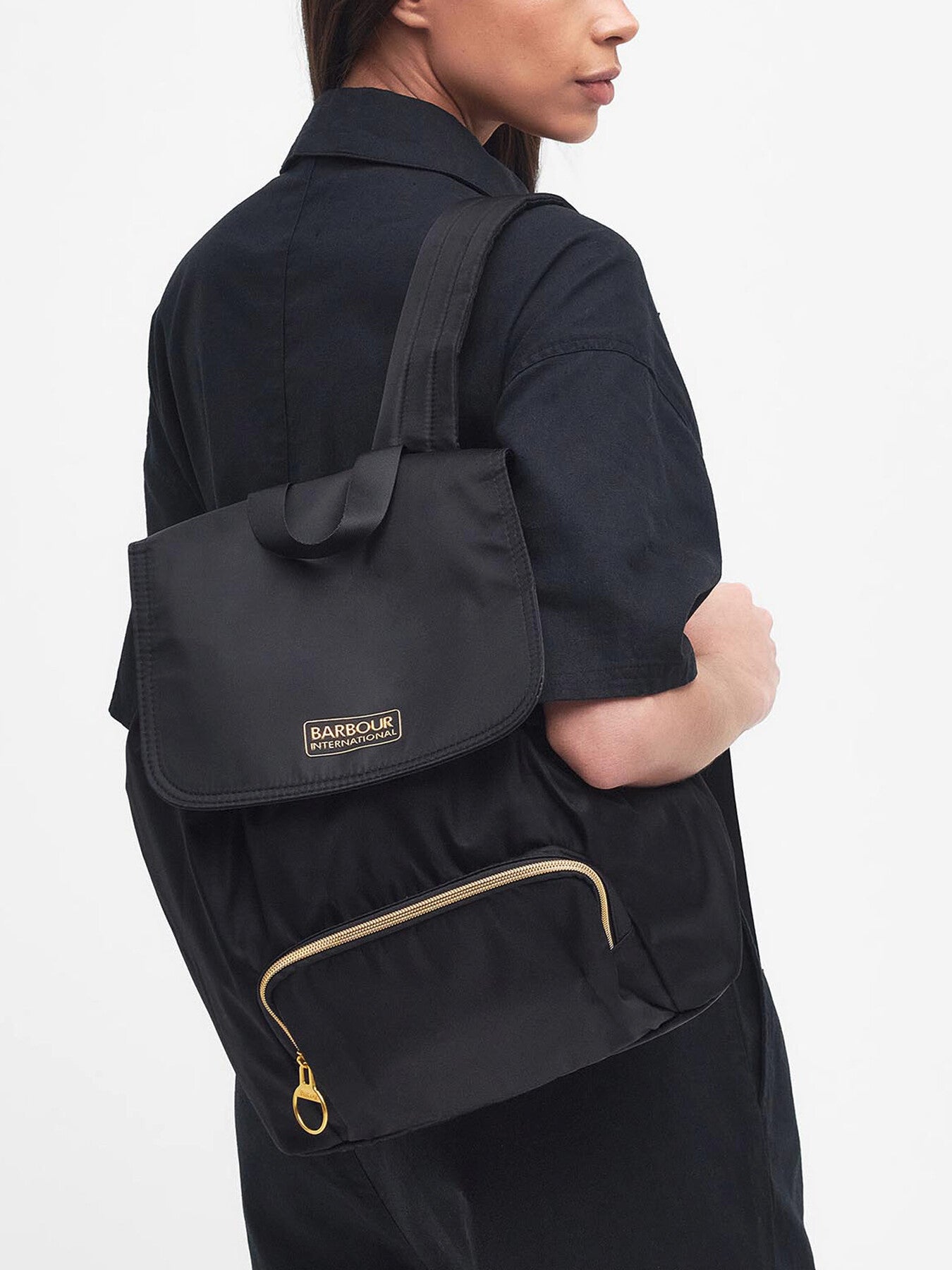 B.Intl Qualify Nylon Backpack