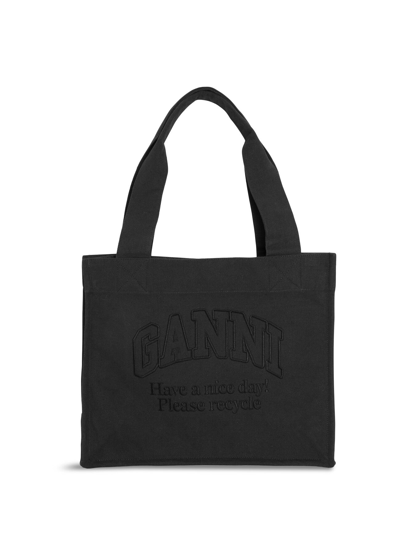 Large Easy Shopper Tote Bag Black