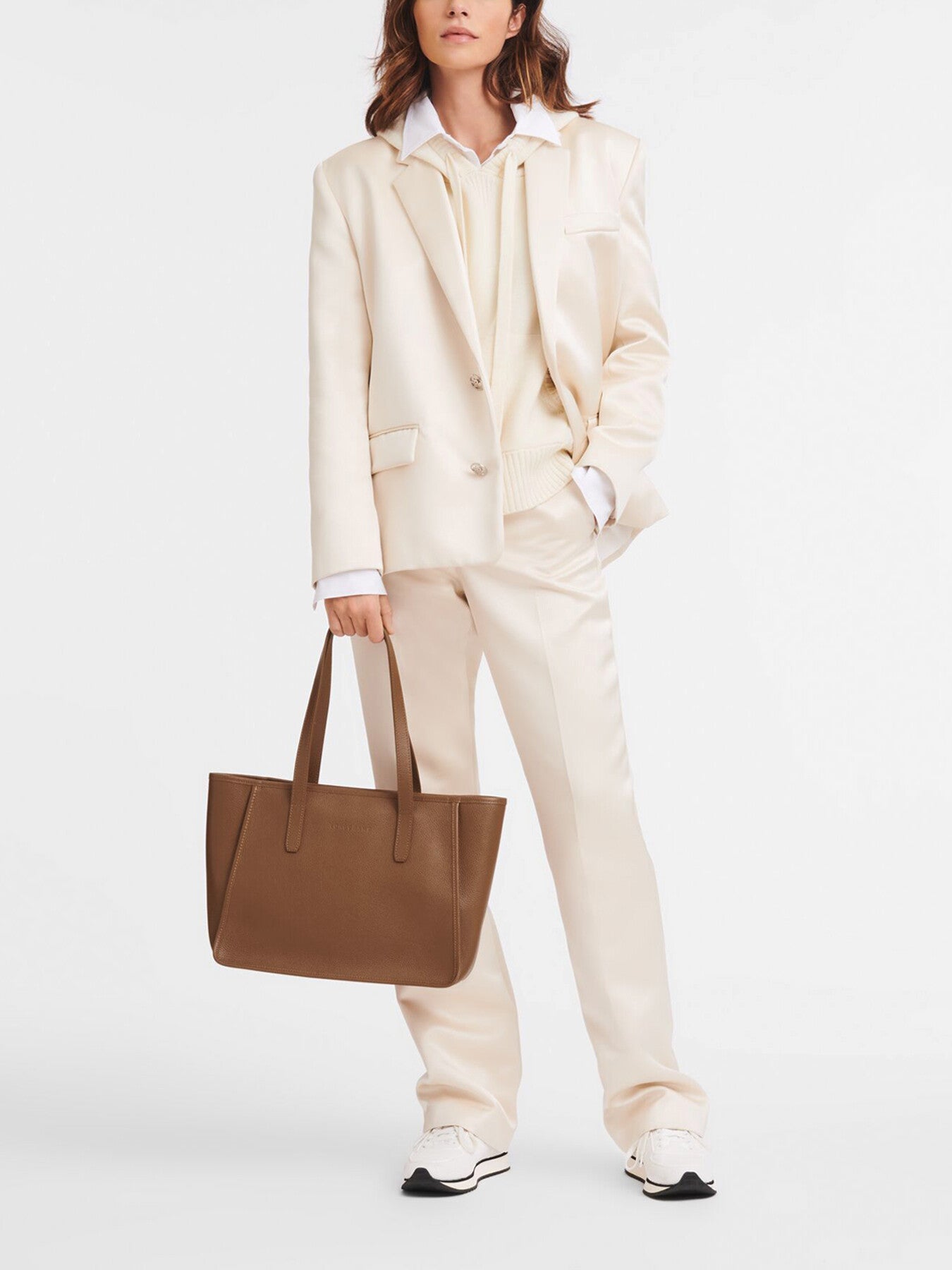 Le Foulonné Large Tote Bag