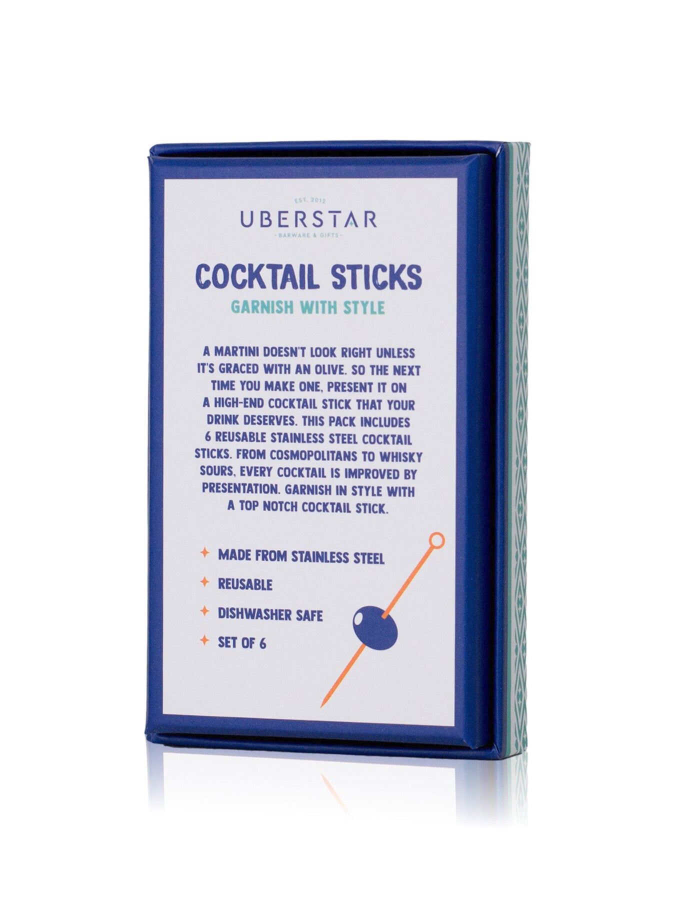 Cocktail Sticks Set of 6
