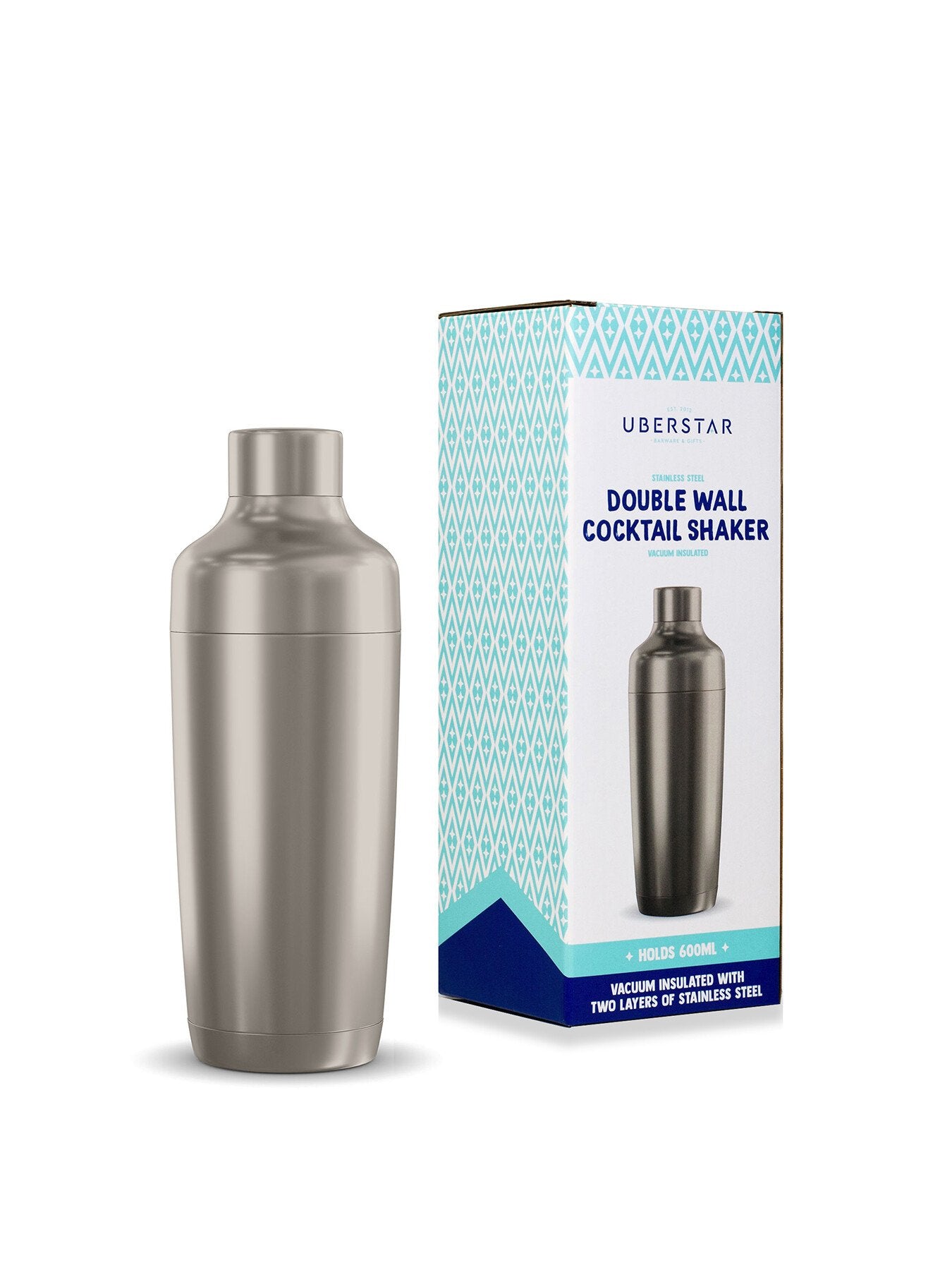 Double Wall Vacuum Cocktail Shaker