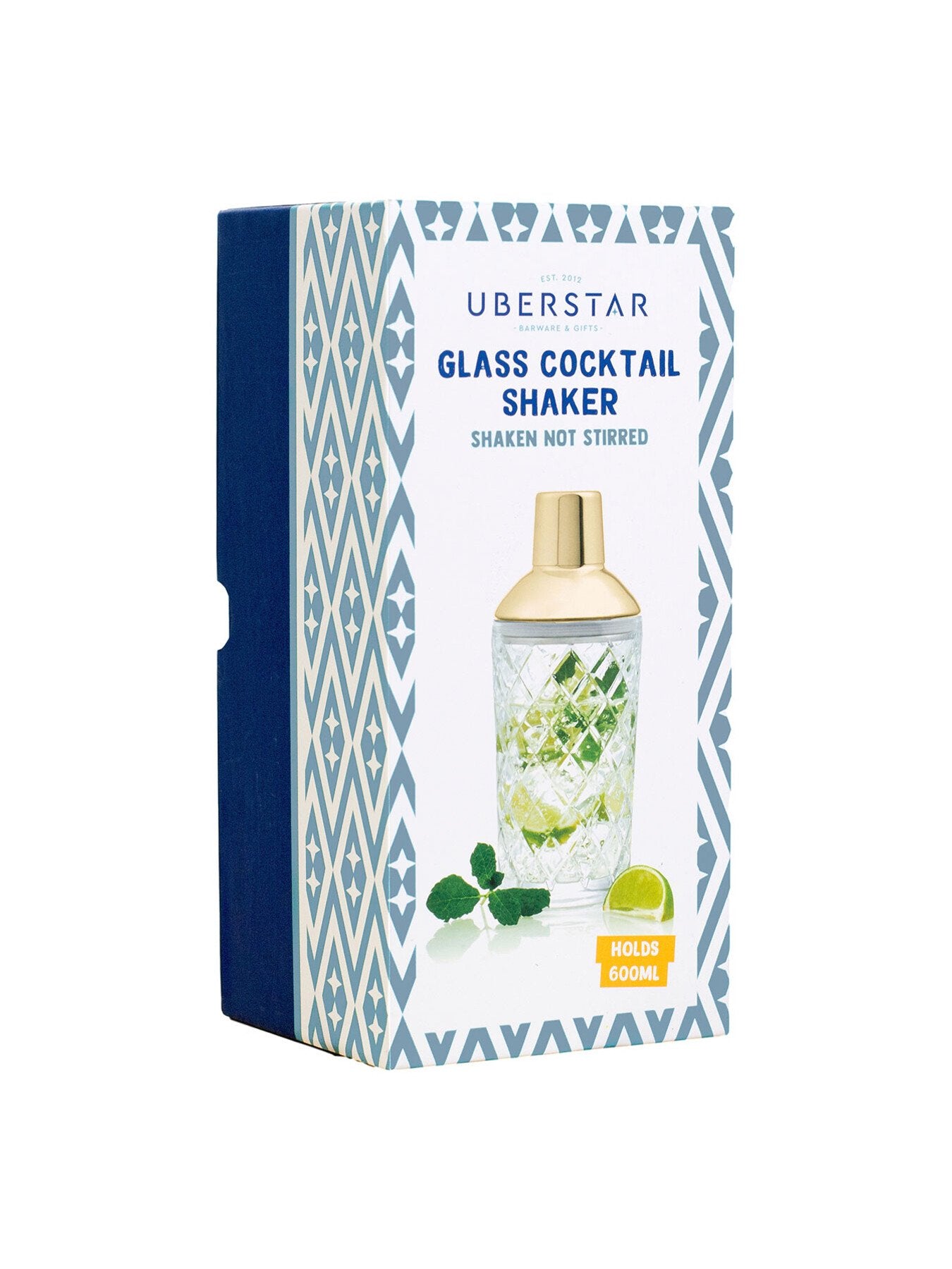 Glass Cocktail Shaker