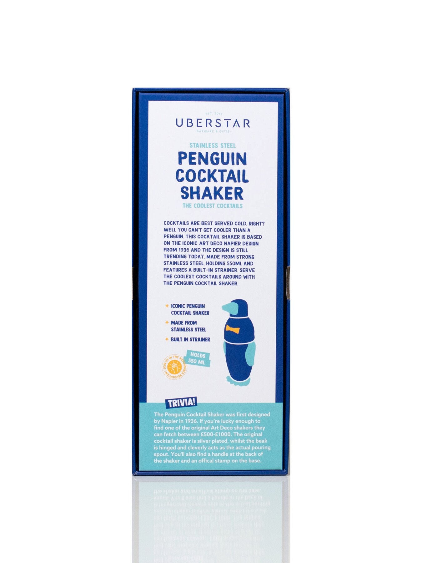 Penguin Cocktail Shaker