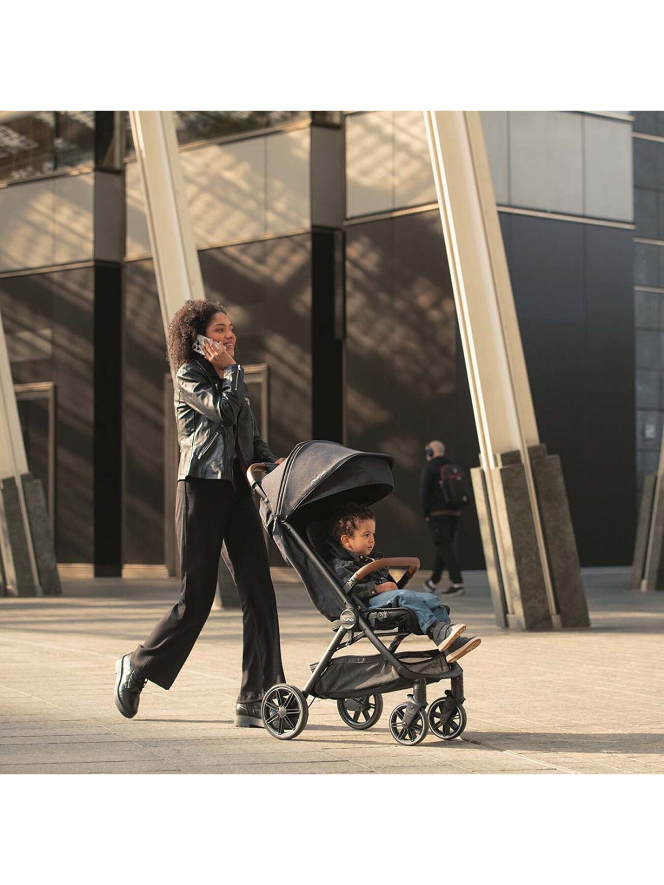 TRVL Compact Stroller with Rain Cover Travel Bag