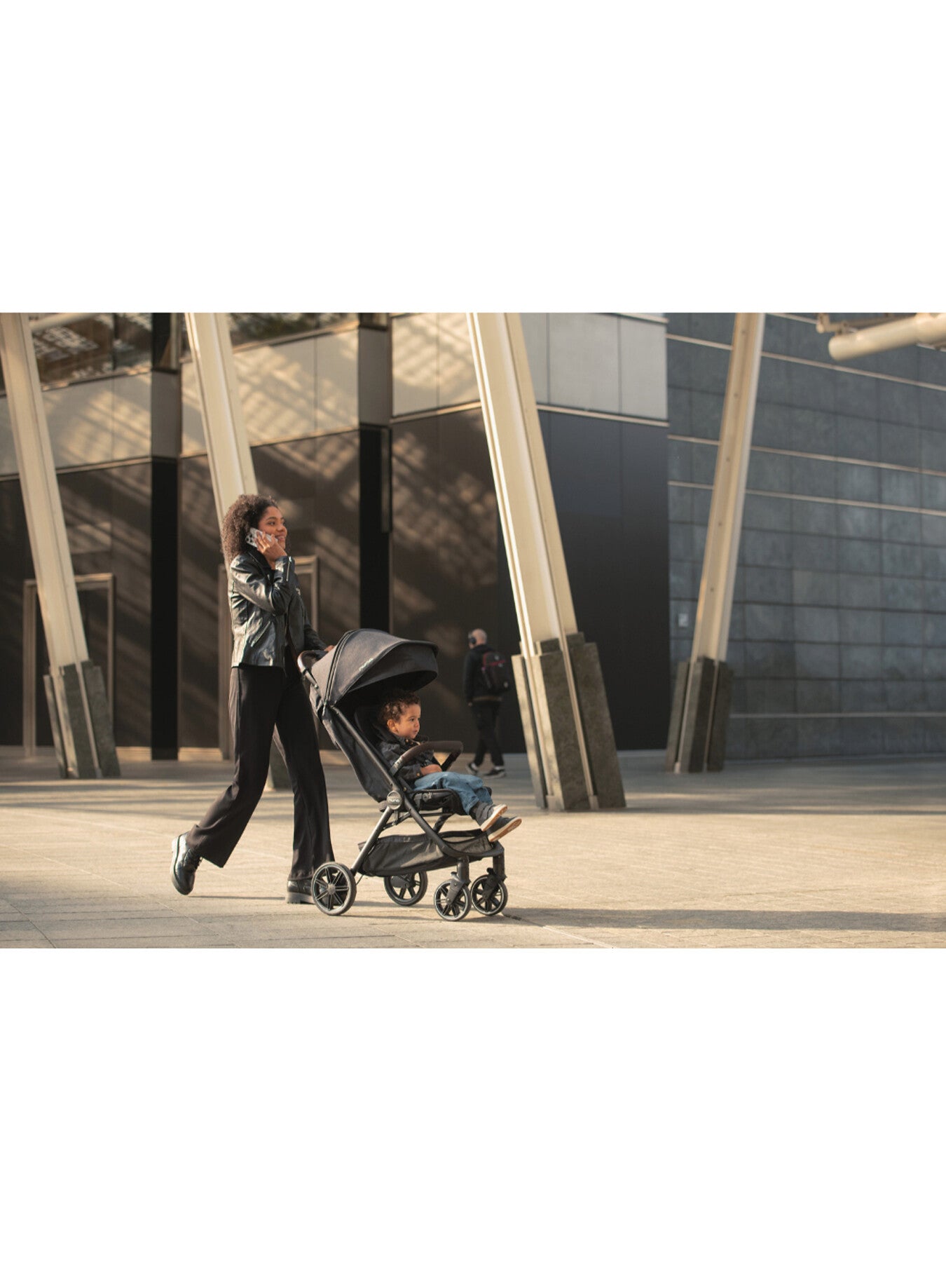 TRVL Compact Stroller with Rain Cover Travel Bag