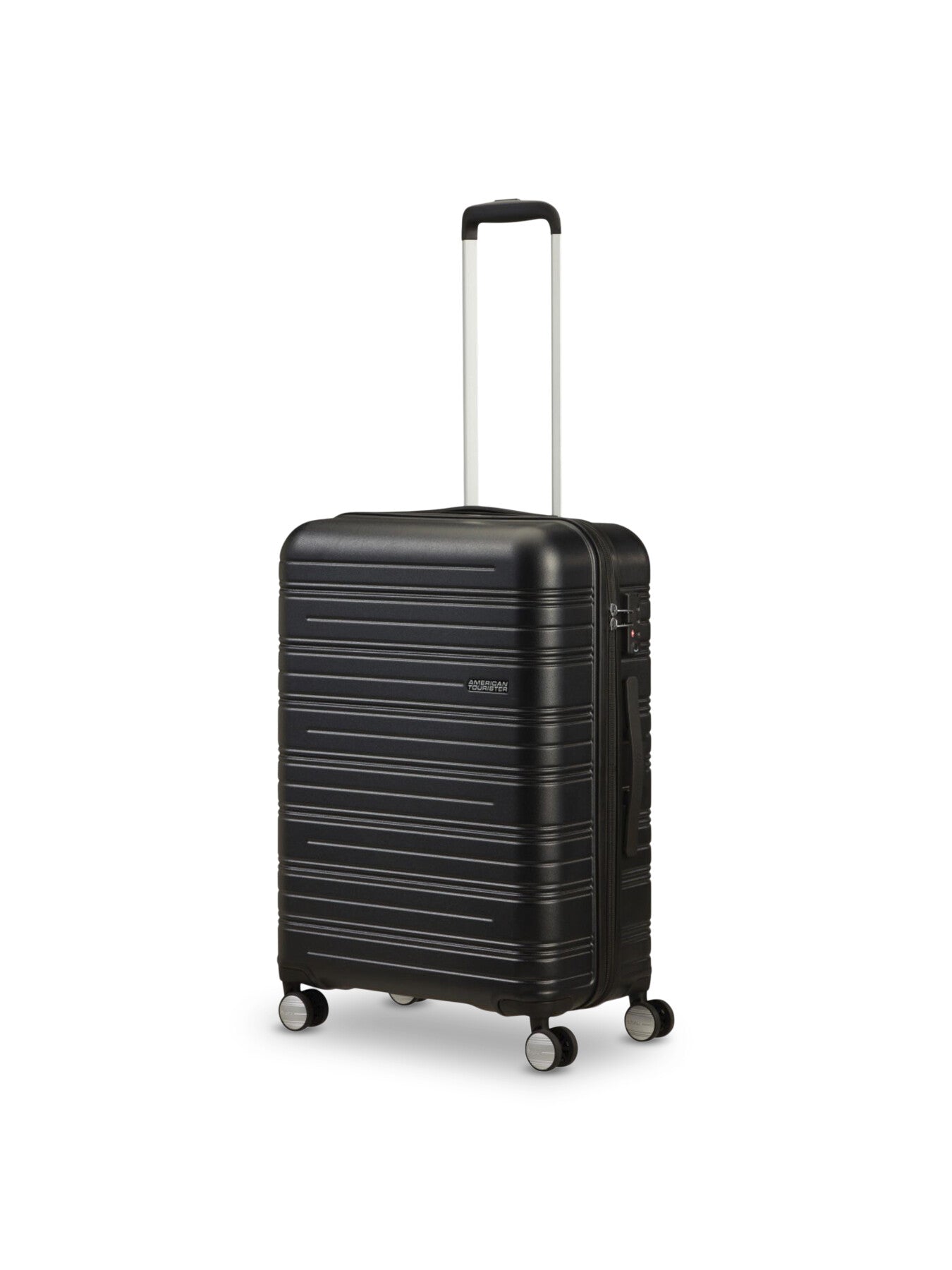 American Tourister High Turn Spinner 67cm Suitcase Matt Black