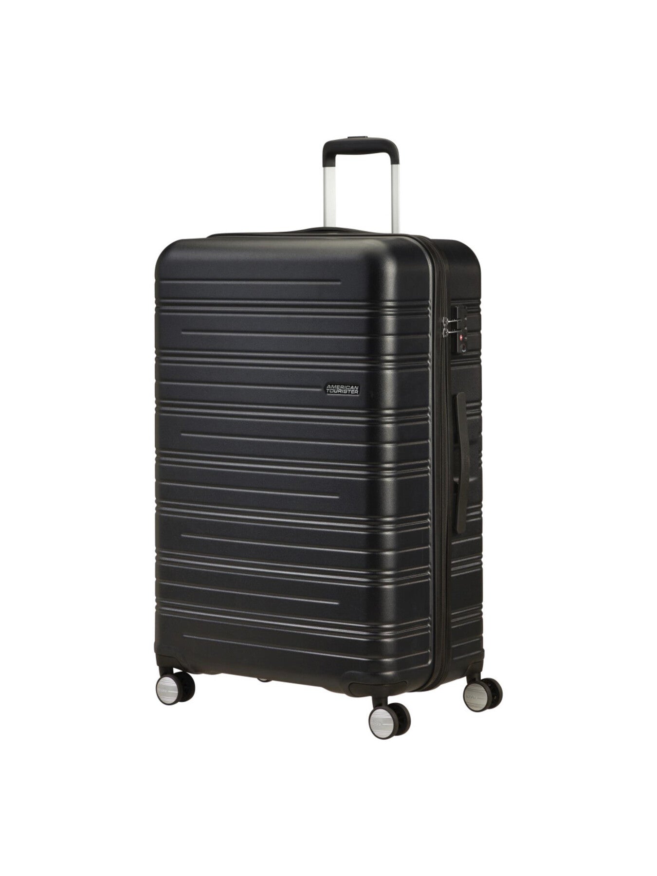 American Tourister High Turn Spinner 77cm Suitcase Matt Black