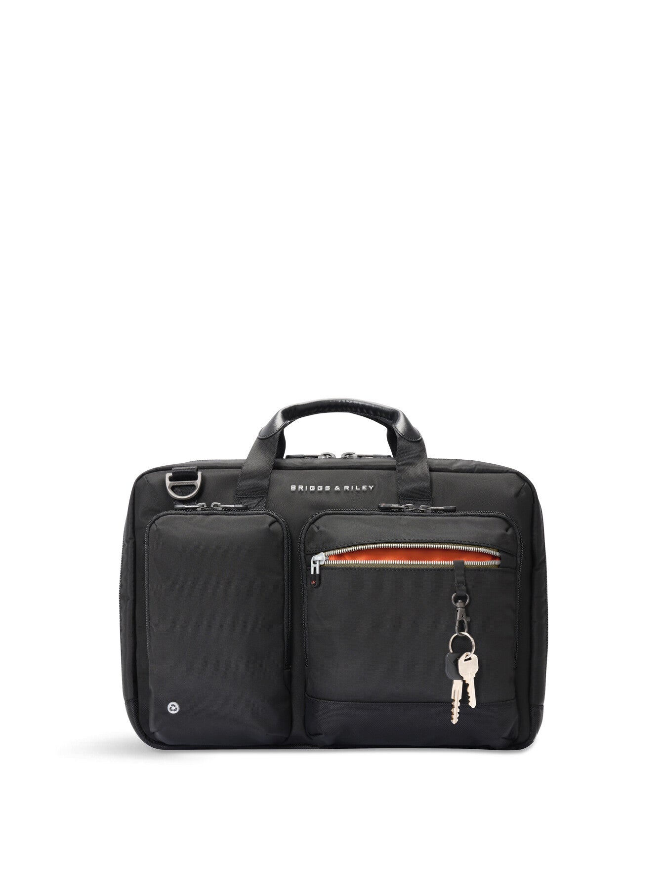 Briggs and Riley Medium Expandable Brief Black 40 cm
