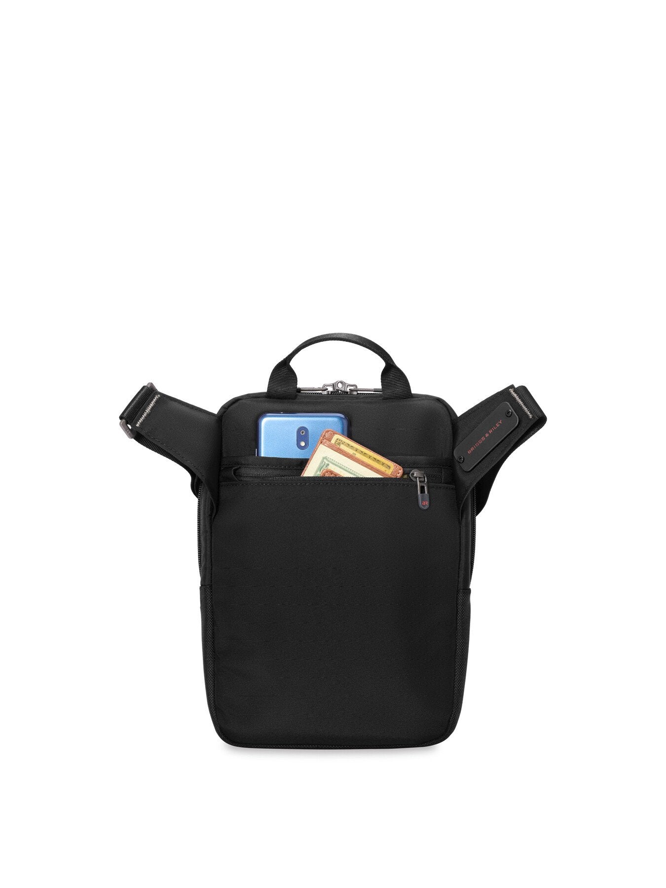 Briggs and Riley 30cm Crossbody Bag Black