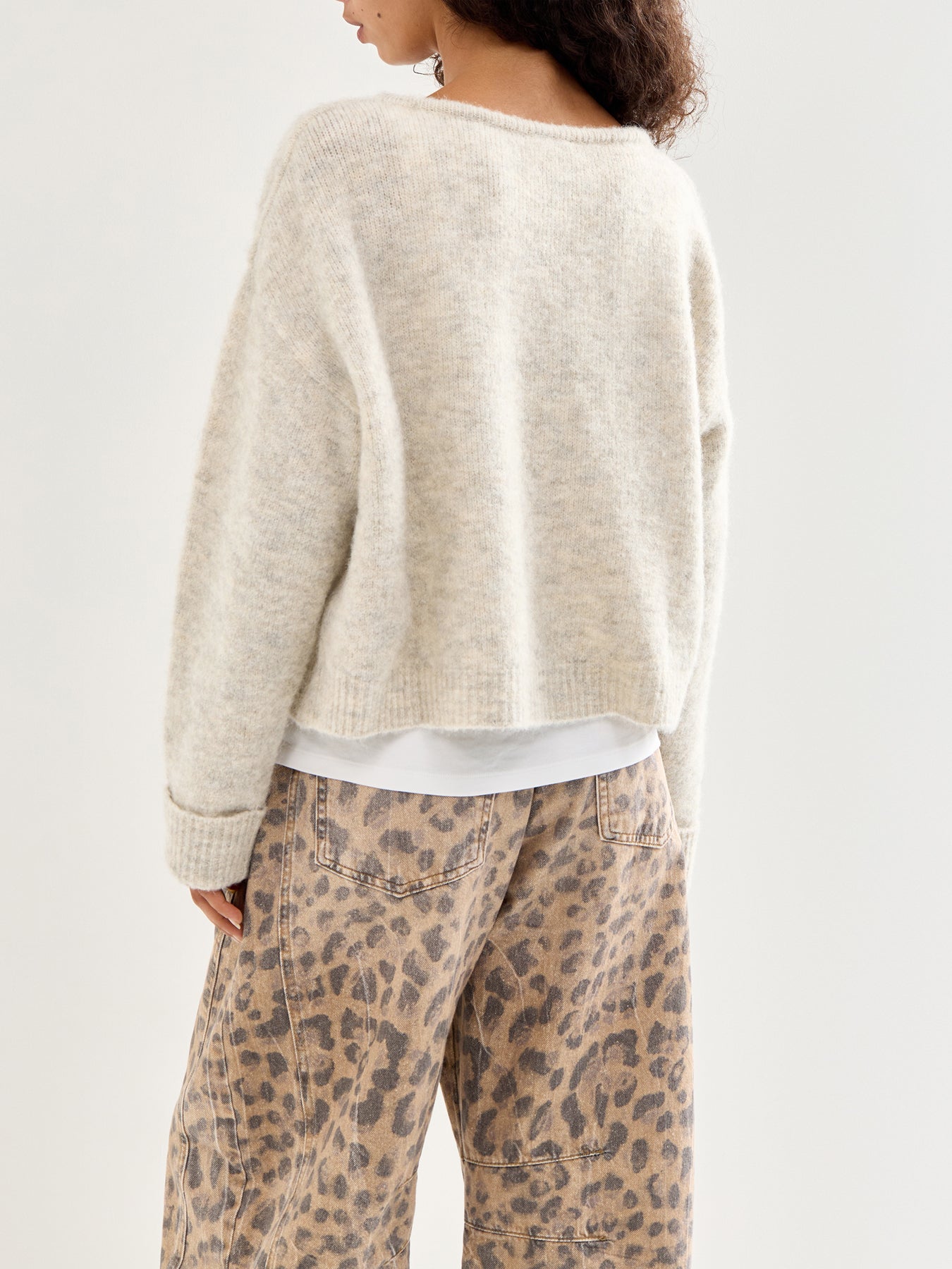 East V Neck Knit Jumper